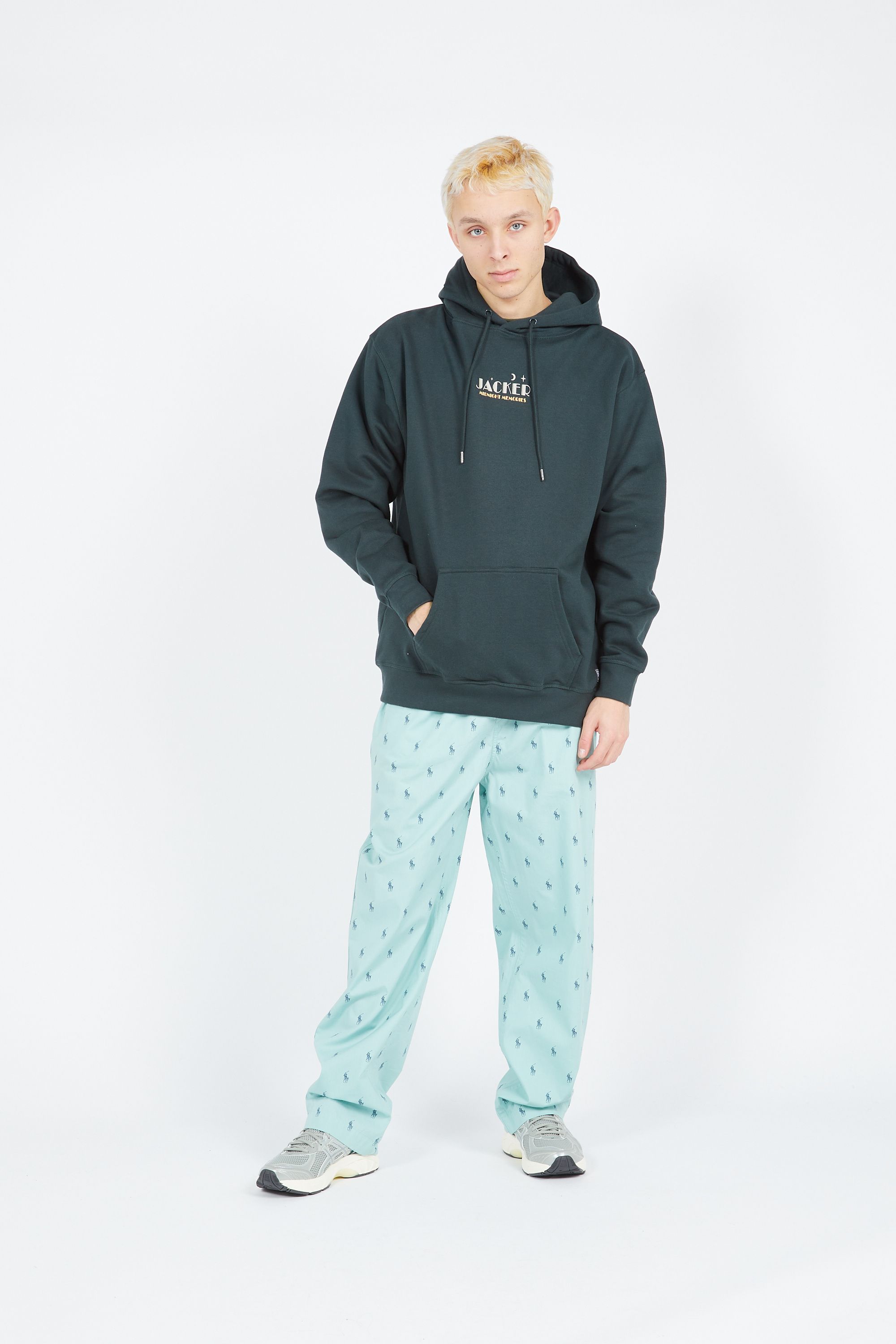 JACKER Hoodie  Memories Vert