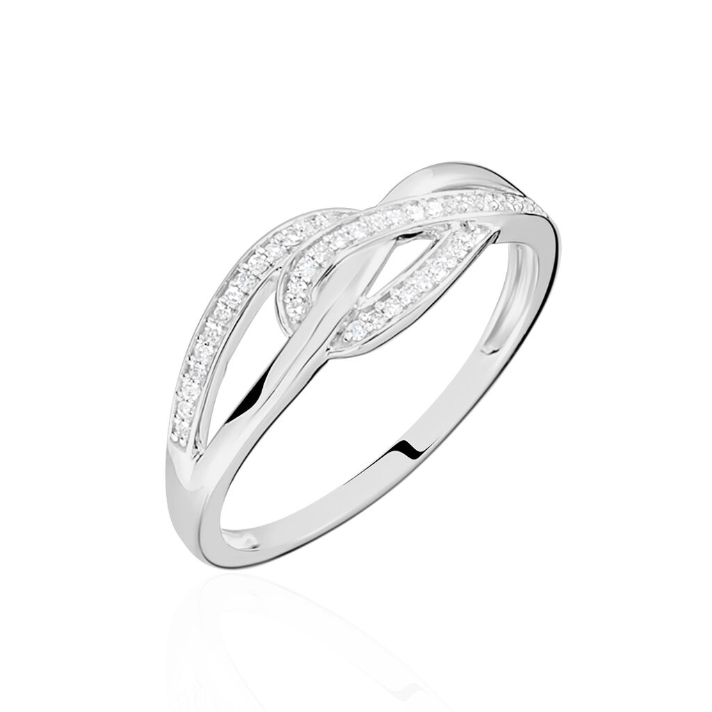 Bague Ritona Or Blanc Diamant