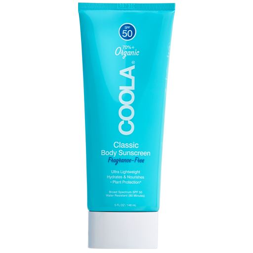 Coola Classic Body Lotion Fragrance-Free Solcreme, SPF 50, 148 ml