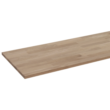 Timmerpaneel massief eiken 250x40 cm dikte 18 mm