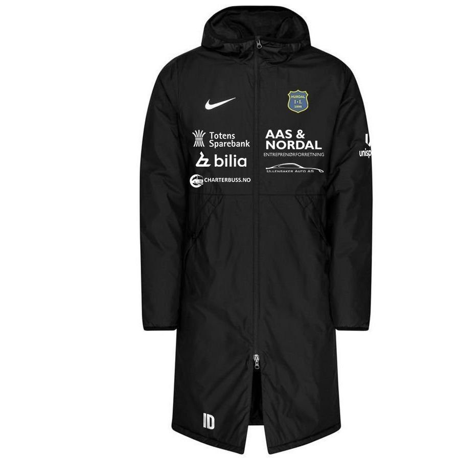 Hurdal IL Nike Manteau d'Hiver Noir - Herrer