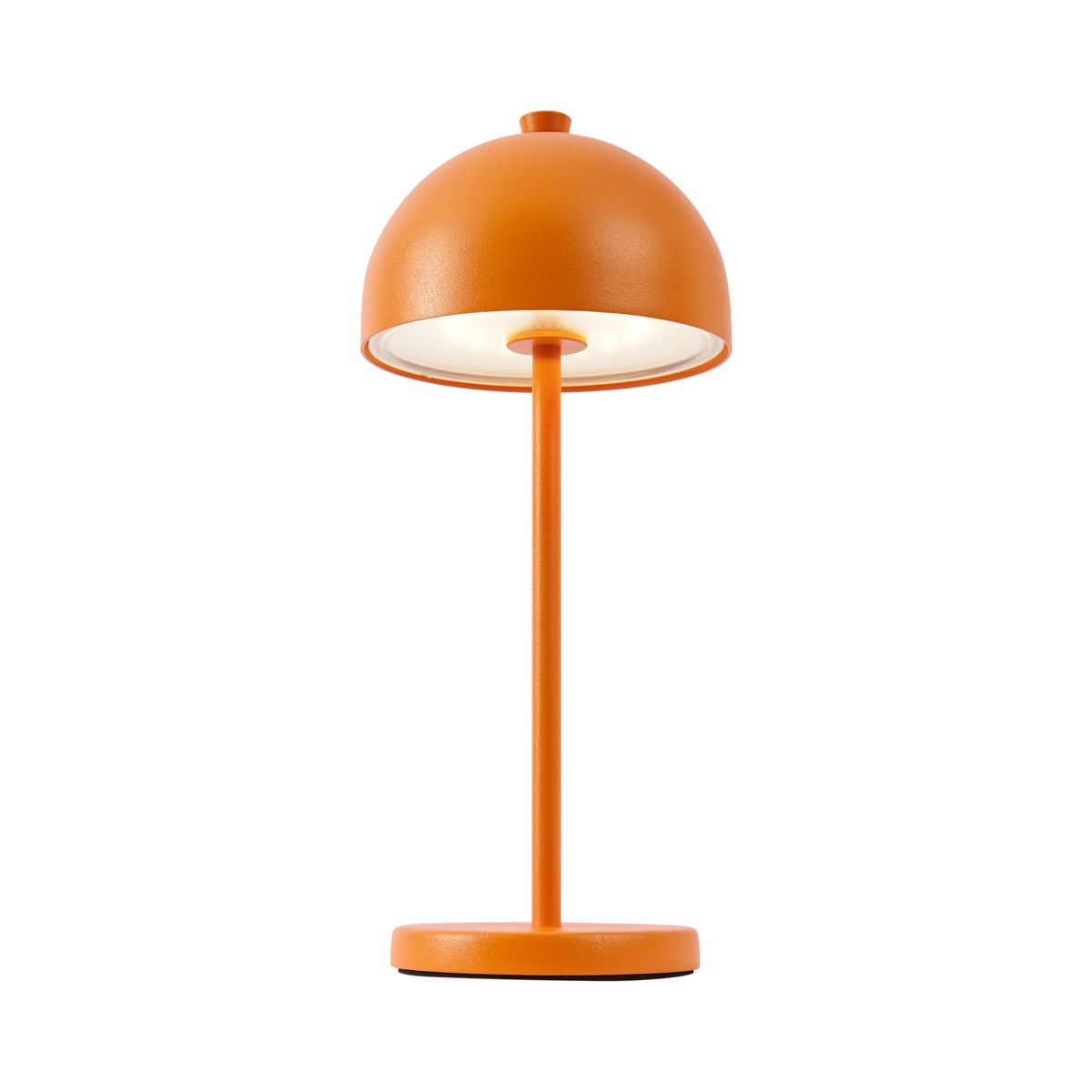 Tafellamp oranje incl. LED IP54 oplaadbaar met laadstation - Squirrel