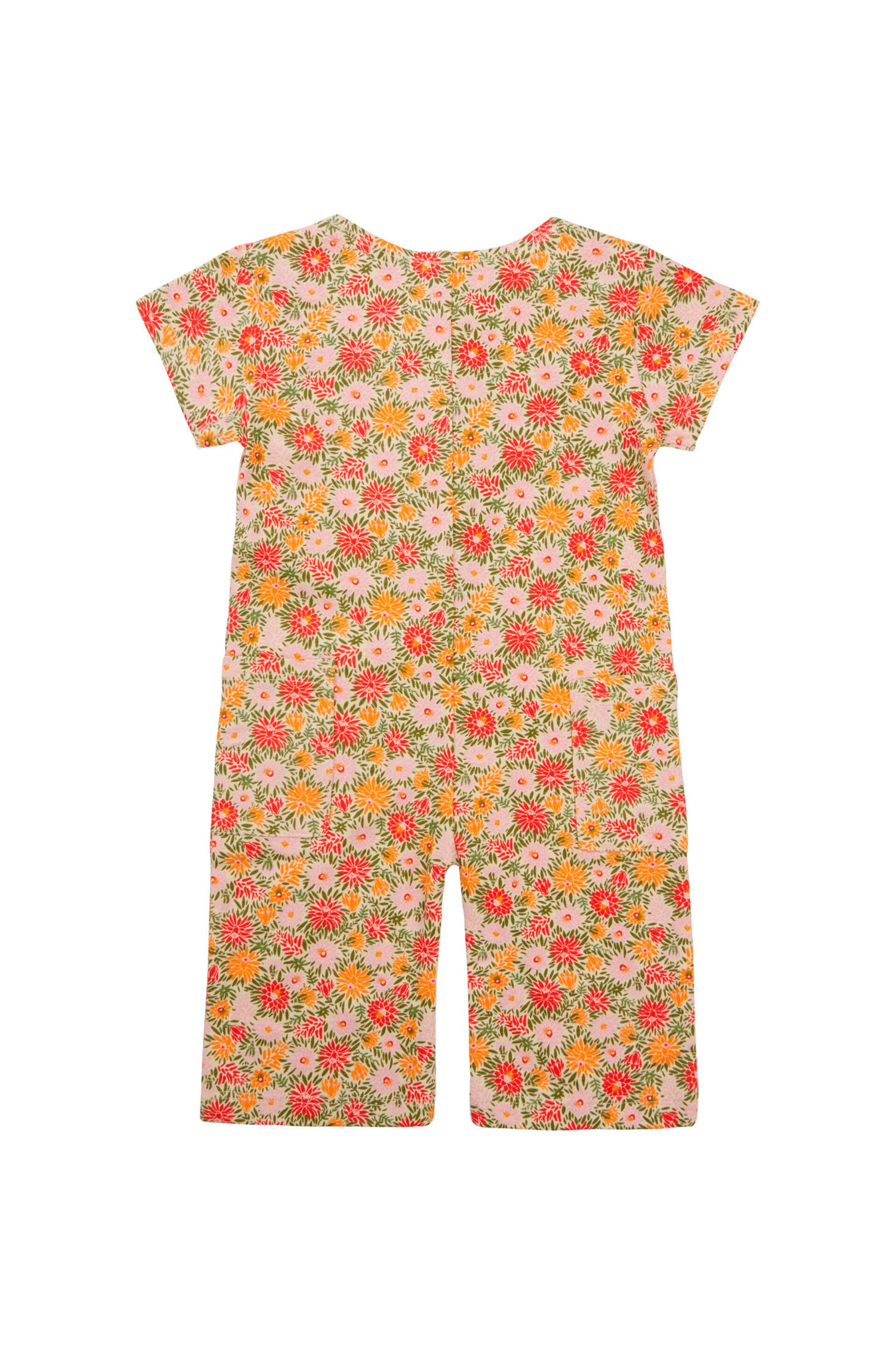 Noppies Baby Jumpsuit Millcreek Floral pattern Orange