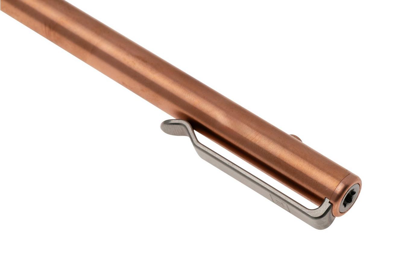 Big Idea Design Slim Bolt Action Pen SBA-CO Copper, everyday carry pen