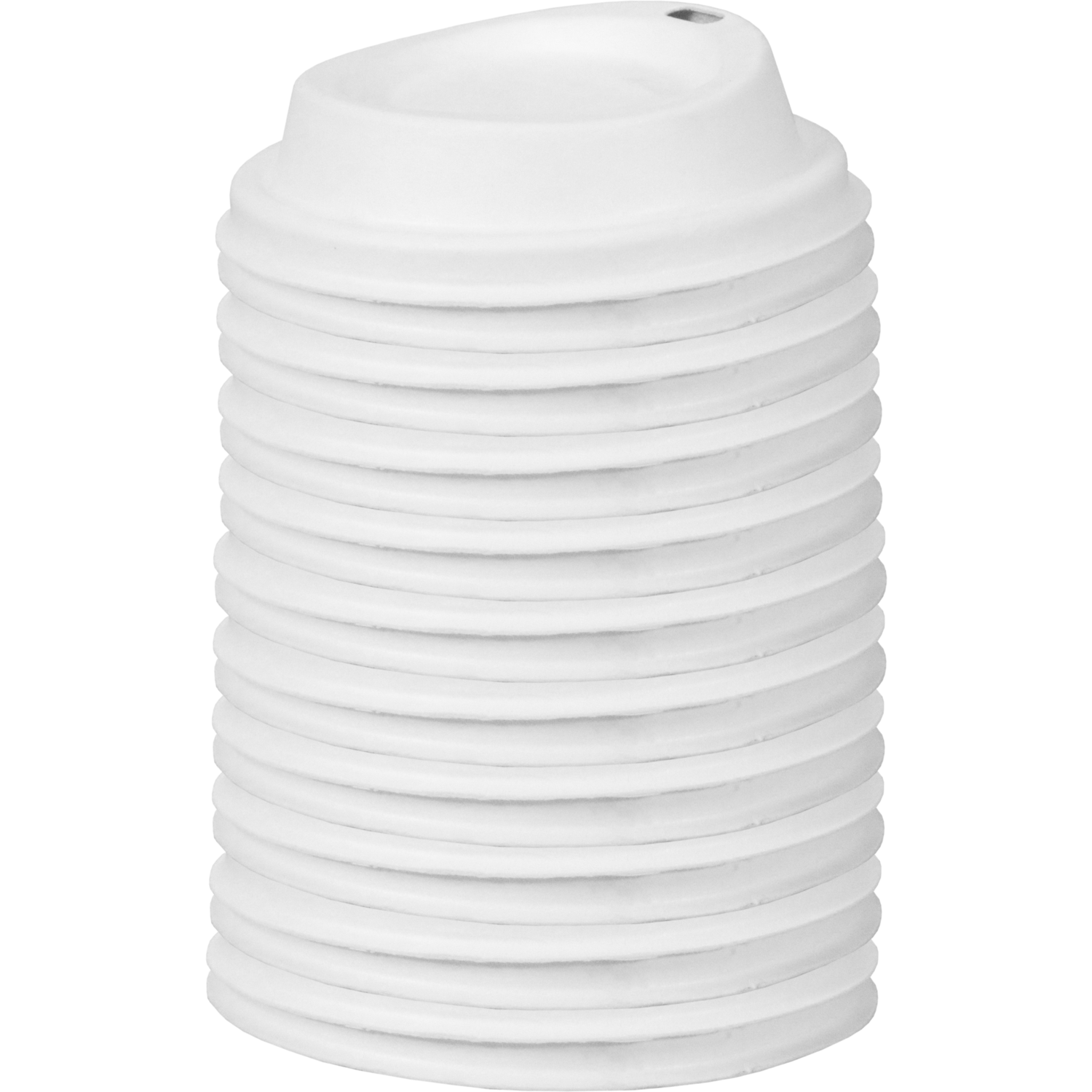 Depa Deksel, Bagasse (suikerrietpulp), Ø90mm, wit