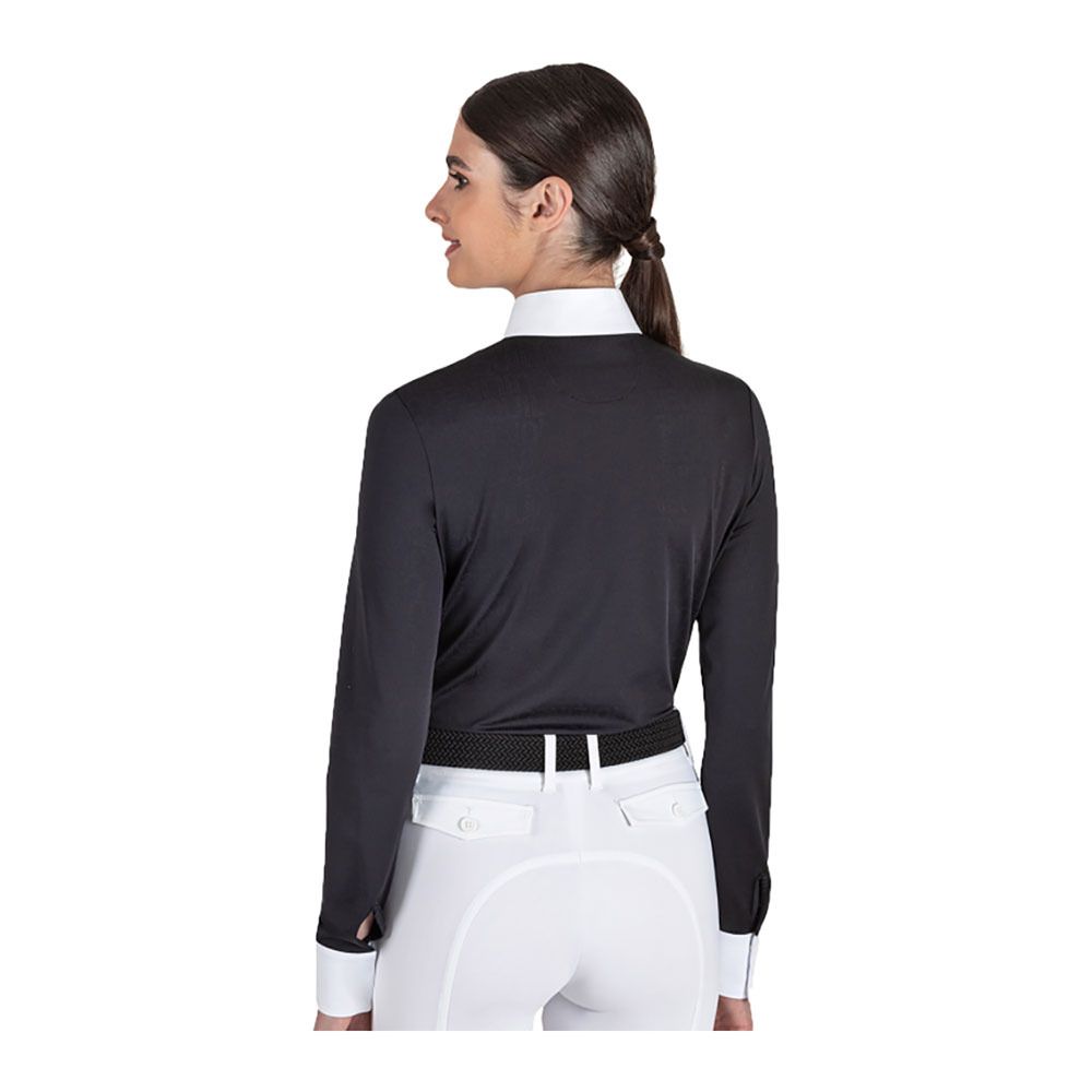 Equiline CINDRAC - Polo de concours Femme blue