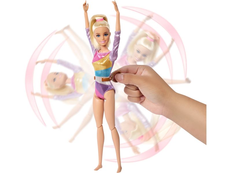 Barbie Spielset Barbie Refresh Gymnastics Olympische Spiele-Spielset für siegreiche Geschichten