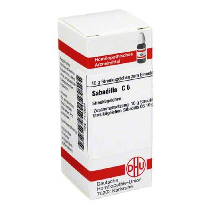DHU Sabadilla C 6 Globuli, 10 g
