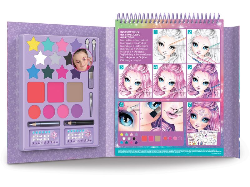 Paka Makeup Artist Book Set Cristalia Nebulous Stars Cristalias Künstler-Buchset