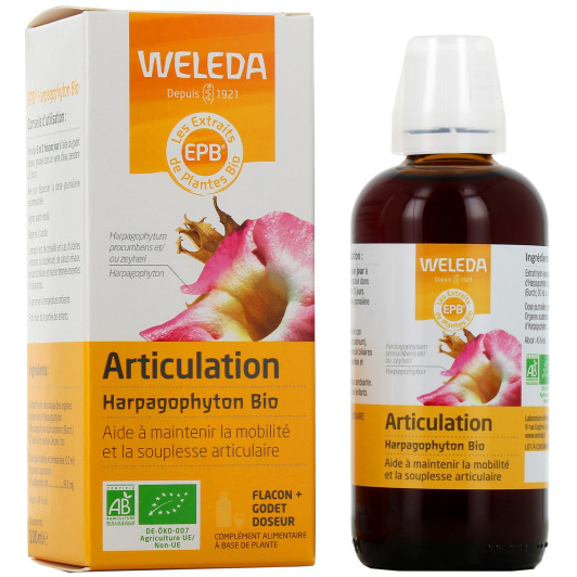 Complément alimentaire Weleda Harpagophyton - Mobilité et articulations
