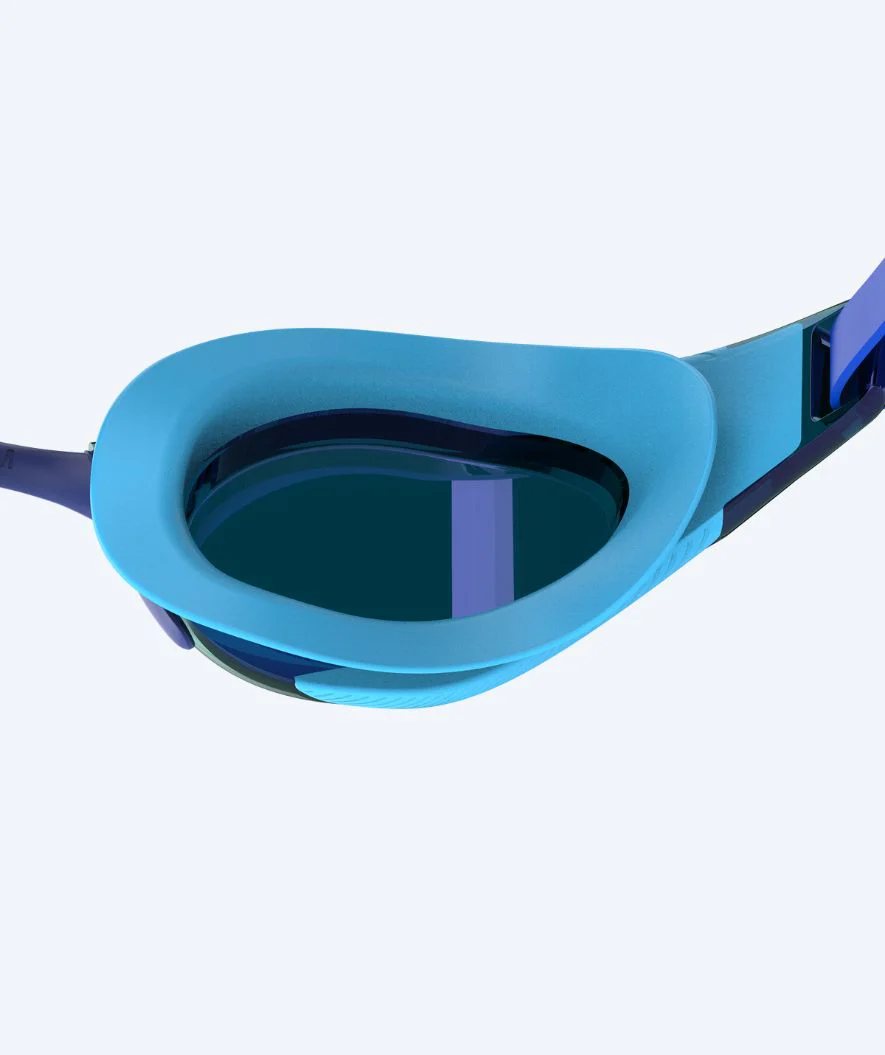 Speedo konkurrence svømmebriller til børn (6-14) - Fastskin Hyper Elite Mirror - Blå