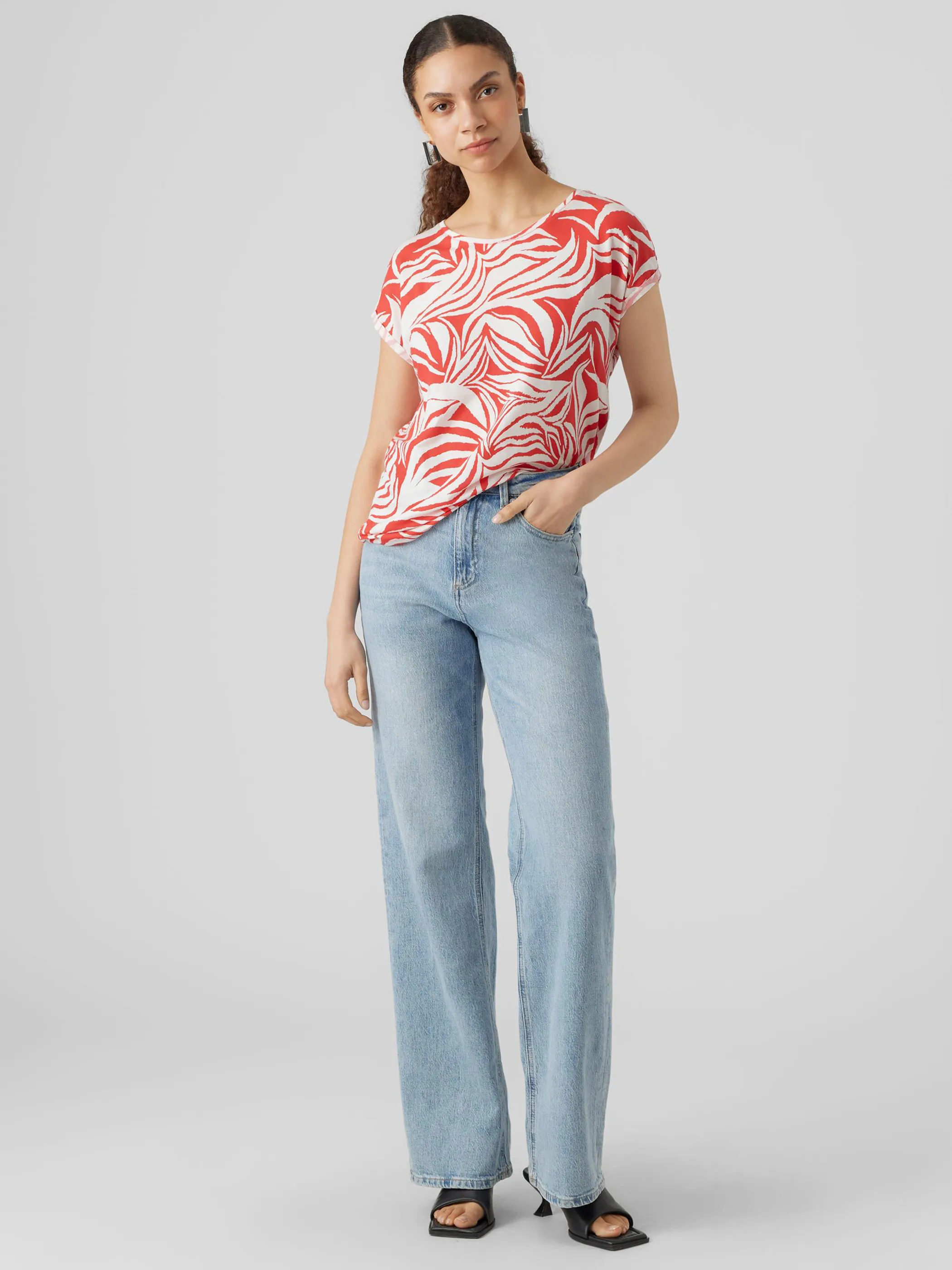 Vero Moda VMAVA PLAIN SS TOP MU Shirt