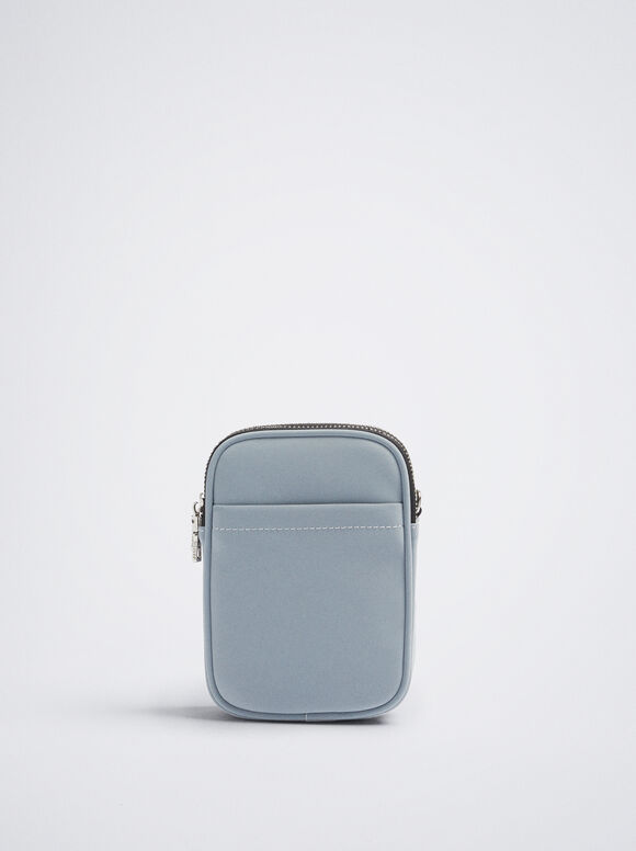 Bolsa para celular com alça de ombro - Azul