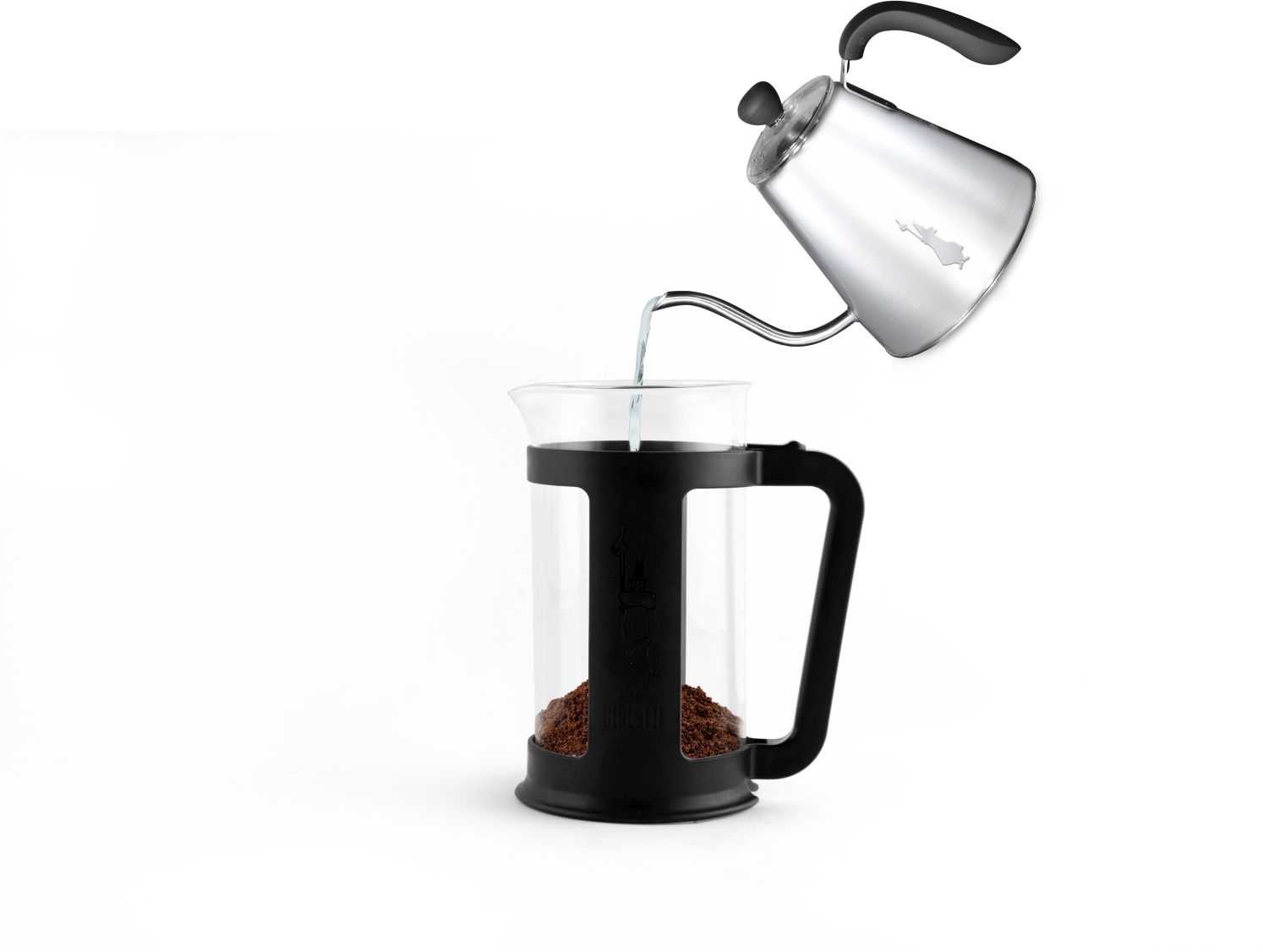 Bialetti Smart Kaffeebereiter  1 Liter schwarz