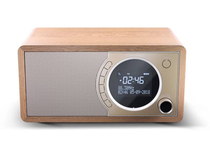 Sharp DAB  Radio DR-450 DAB /FM Radio Digital-Radio mit Speicher für 20 Sender