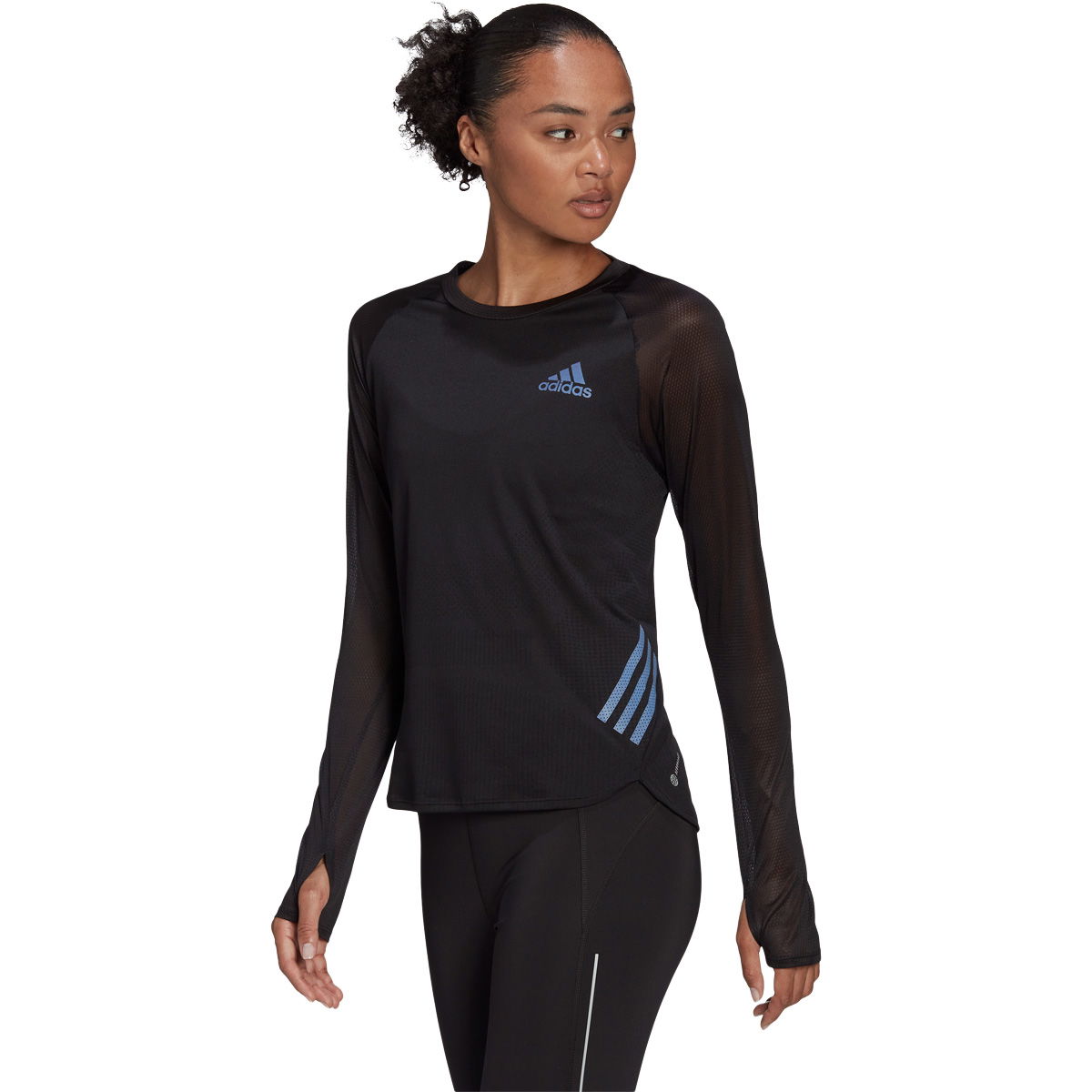 adidas Parley Adizero Langærmet Løbe T-shirt Dame
