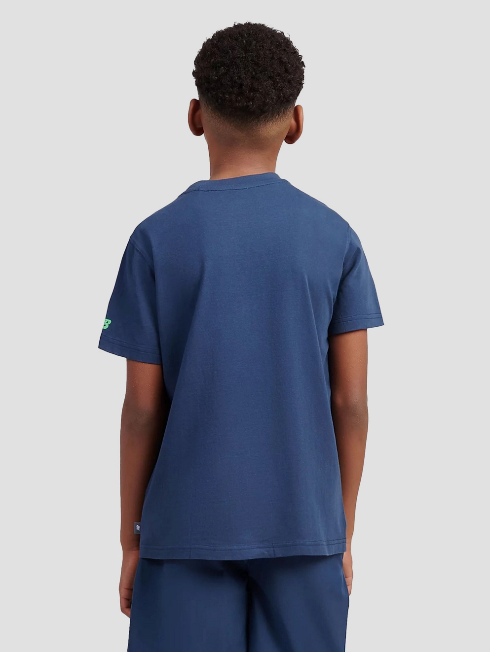 New Balance Fitness Centre Illustrated Graphic Kids T-Sh nb navy