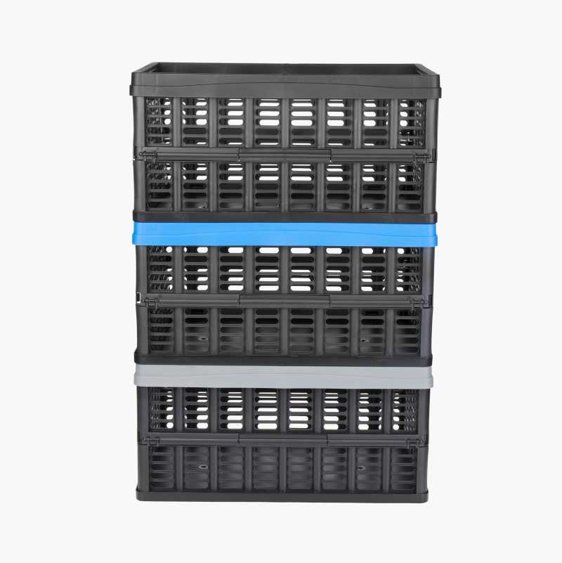 Sammenleggbar oppbevaringsboks, 38 liter