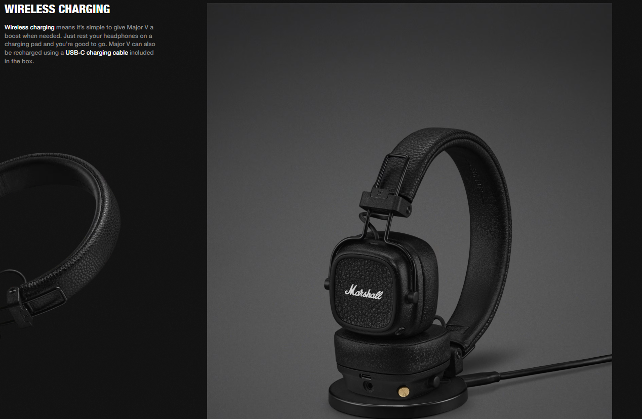 Marshall - Major V Black: Revolutionerende Over-Ear Hovedtelefoner med Overlegen Lydkvalitet