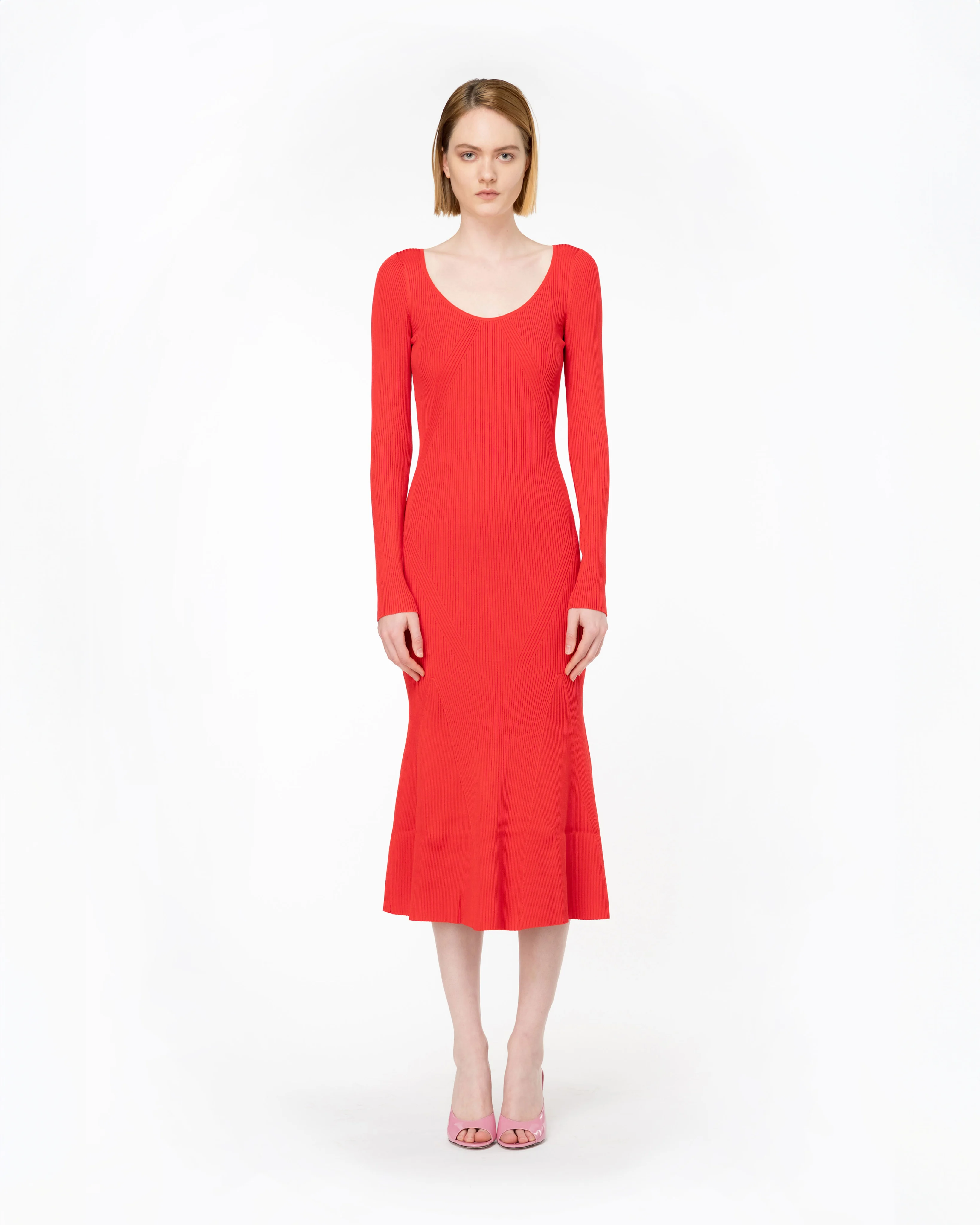Robe longue | Rouge