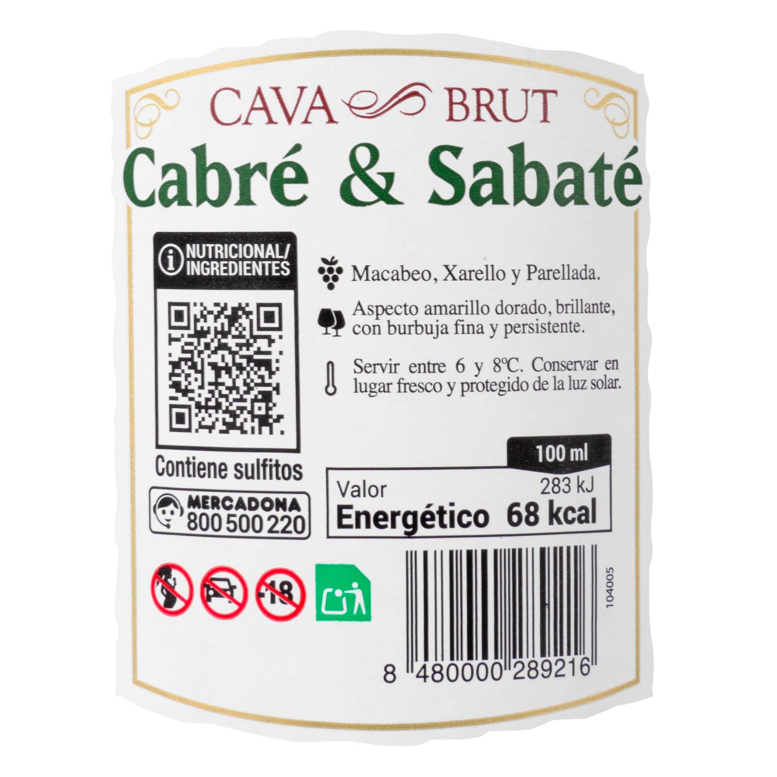 Cava brut Cabré & Sabaté
