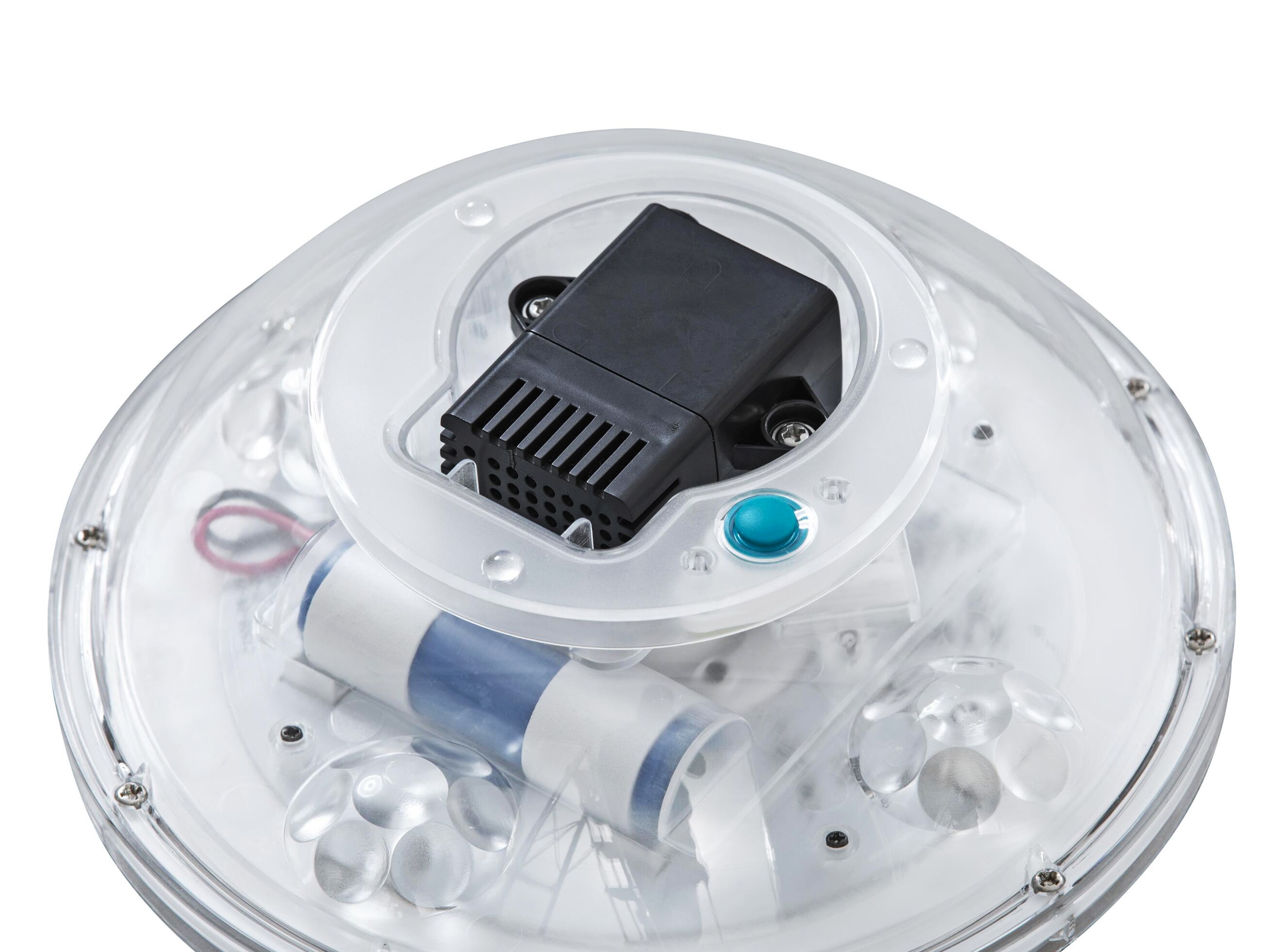 Solar Pool Beleuchtung Floatbright mit Fontäne