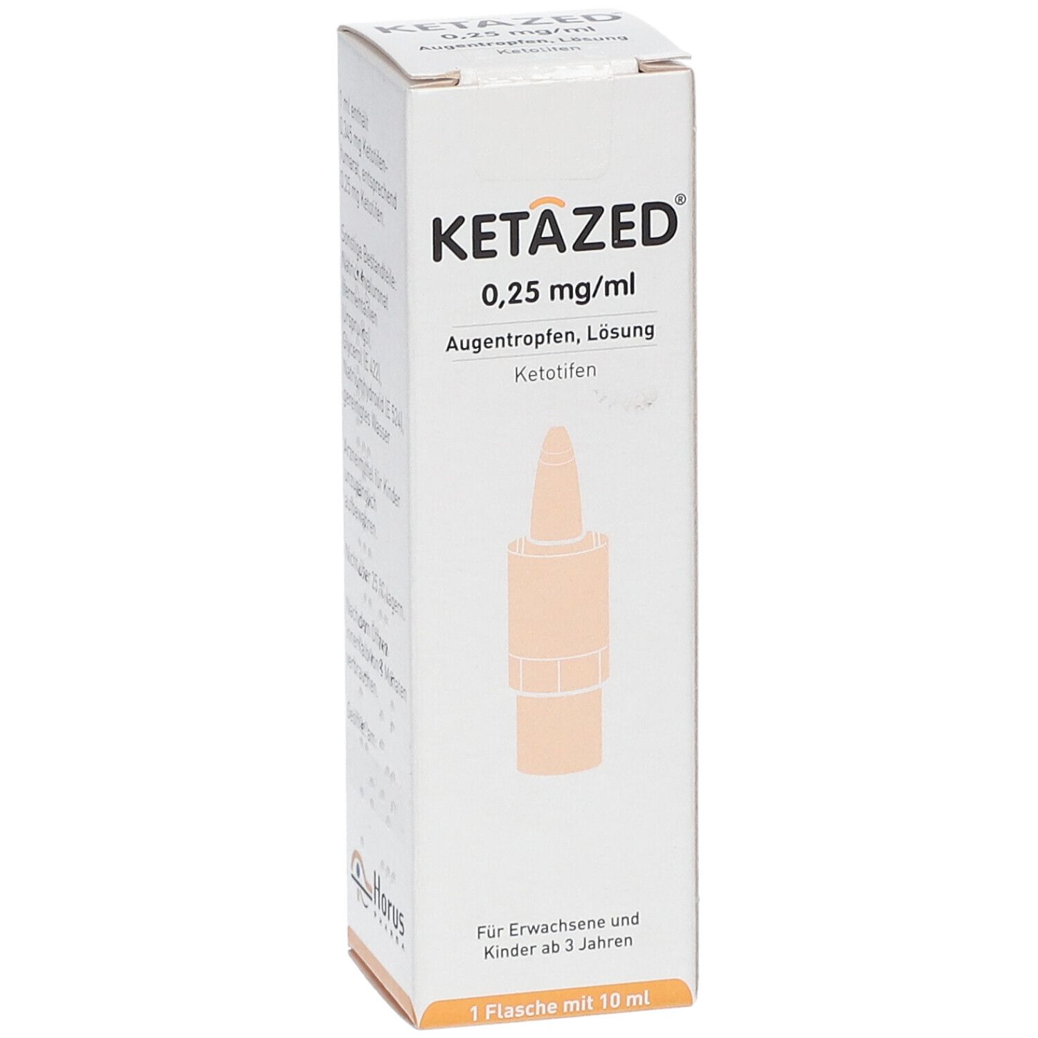 Ketazed® 0,25 mg/ml Augentropfen, Lösung
