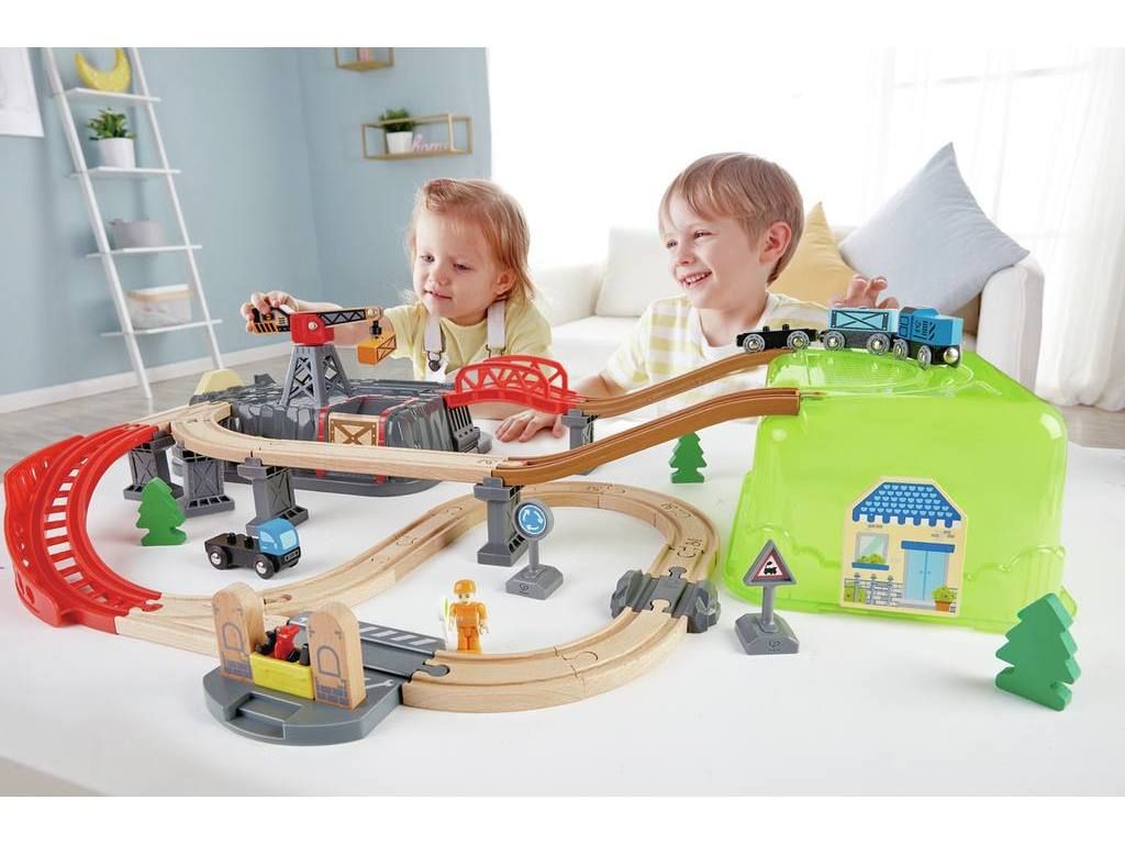 Hape Eisenbahn-Baukasten-Set