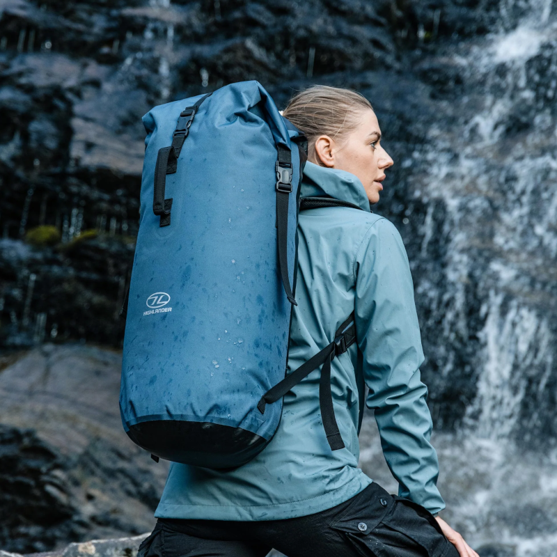 Highlander affric 35l waterdichte rugzak - blue