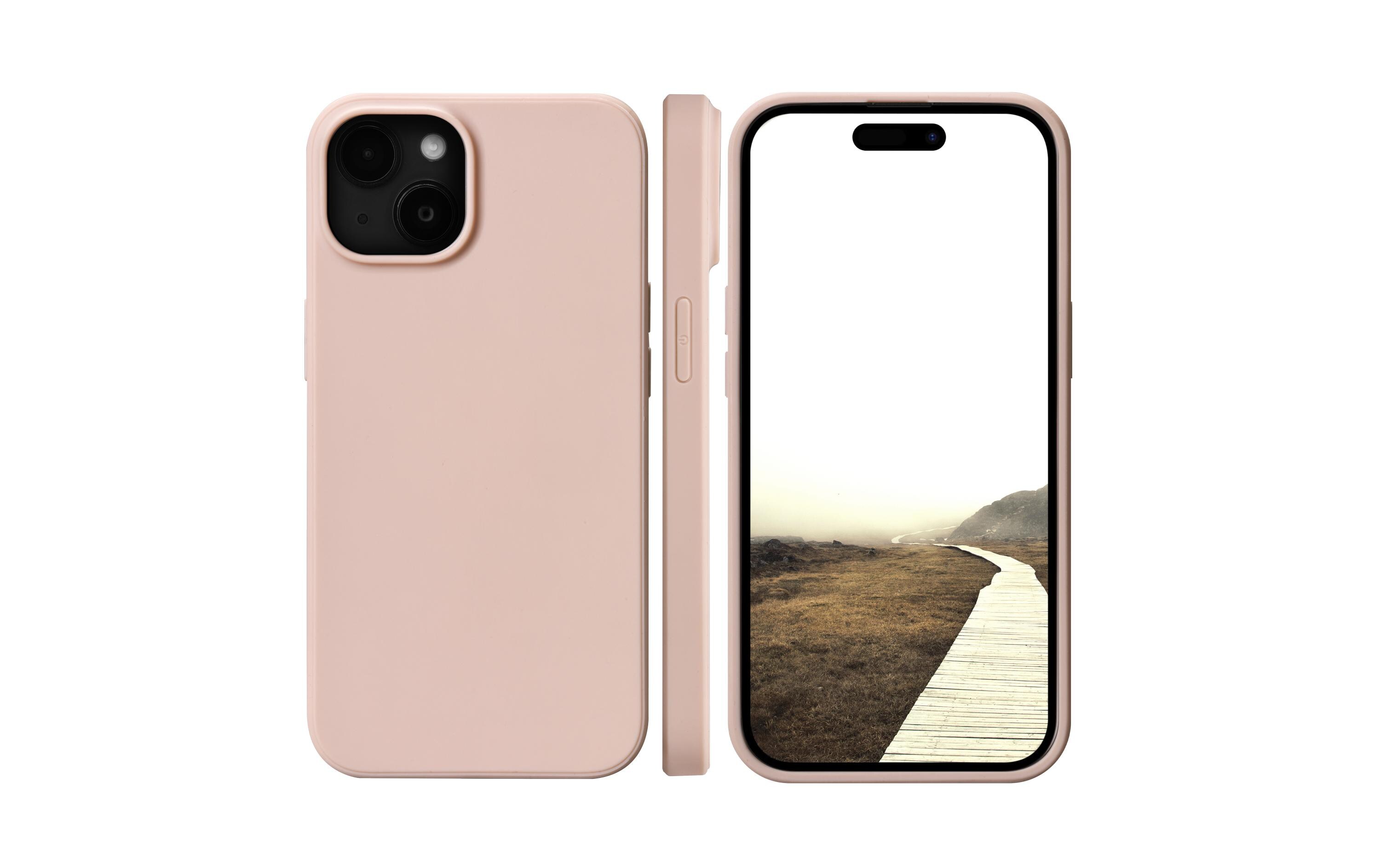 Back Cover Greenland iPhone 15 Pink SandSchutzhülle für das Apple iPhone 15