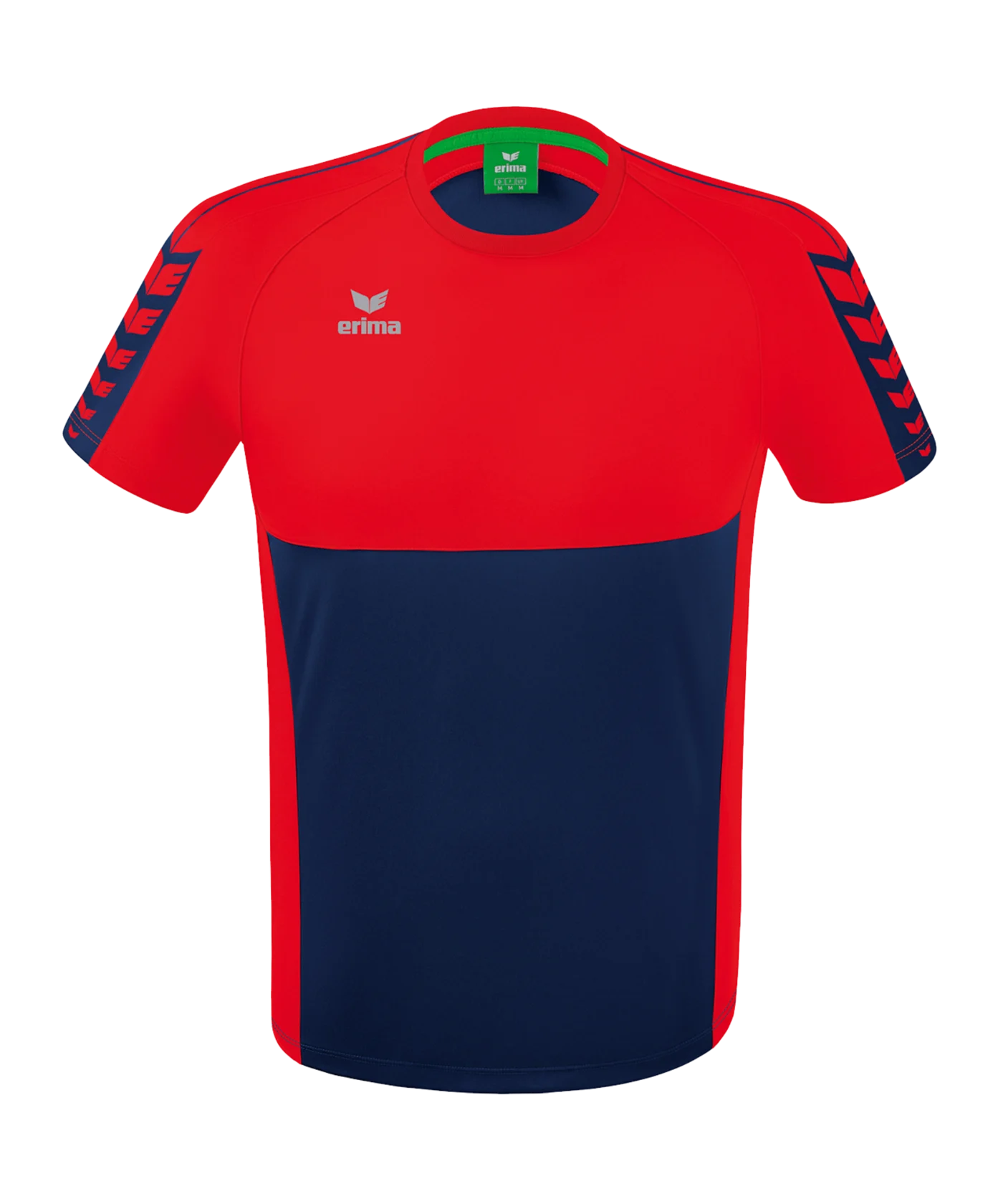 Erima Six Wings T-Shirt Kids Dunkelblau Rot