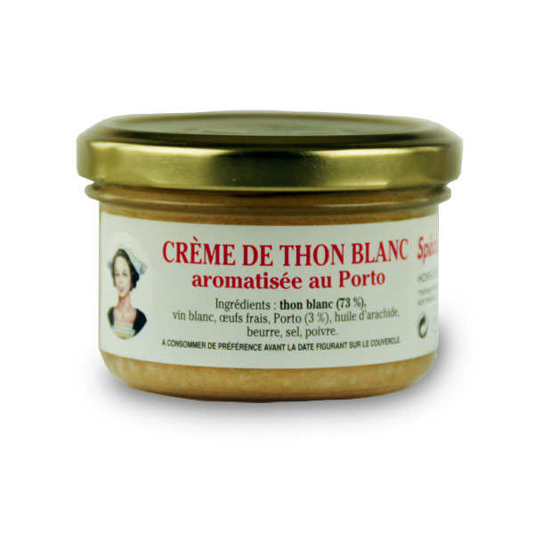 Crème de thon blanc aromatisée au Porto