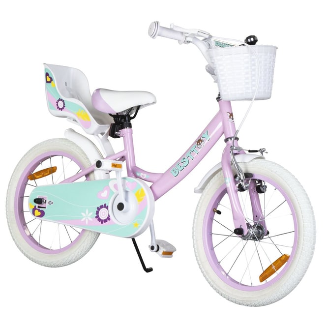 Fahrrad - rosa/türkis - 16 Zoll