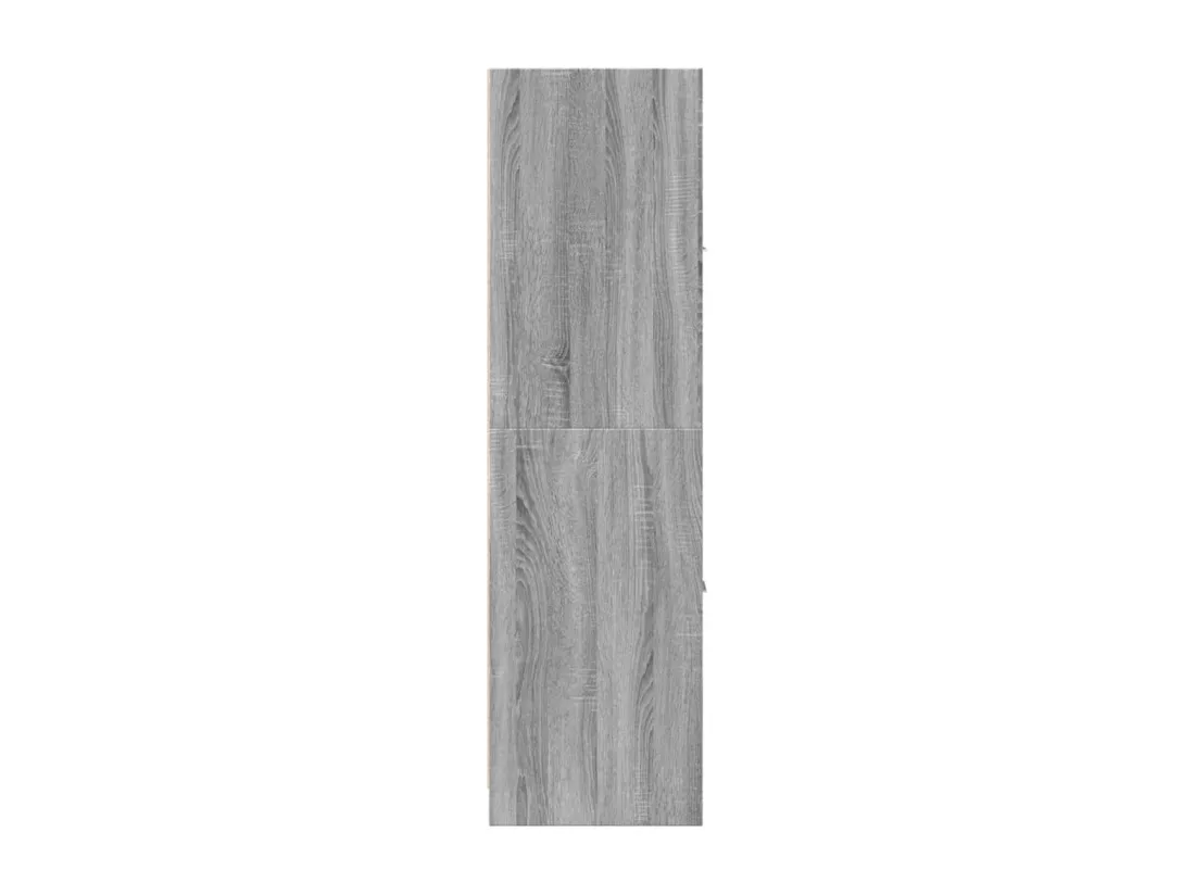 Armoire apothicaire sonoma gris 40x41x144,5cm bois d'ingénierie