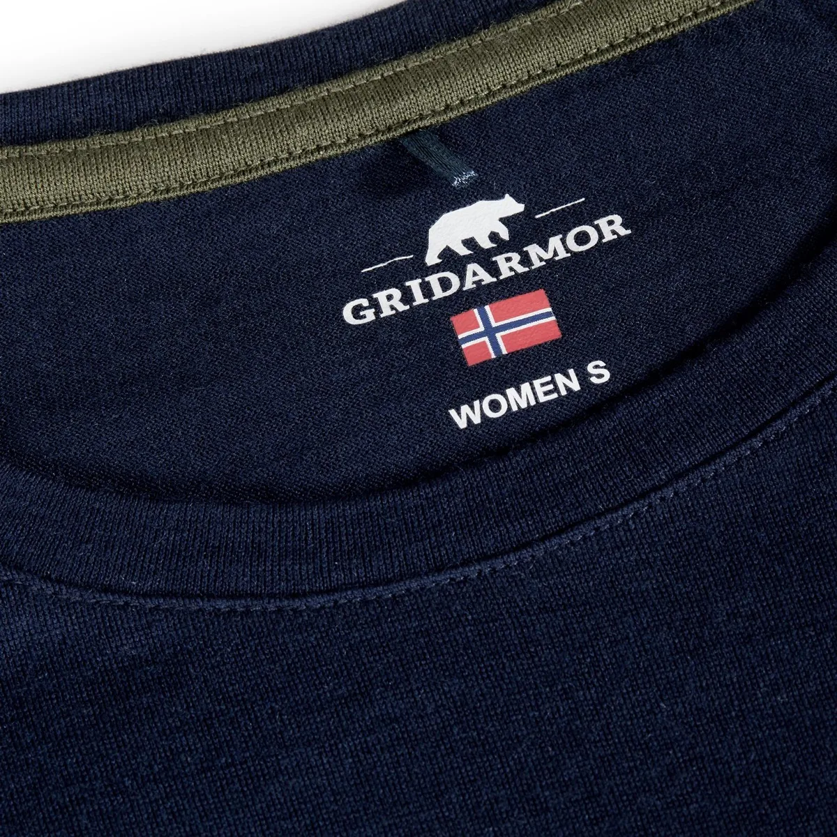 Gridarmor Women's Larsnes Merino T-Shirt Navy Blazer