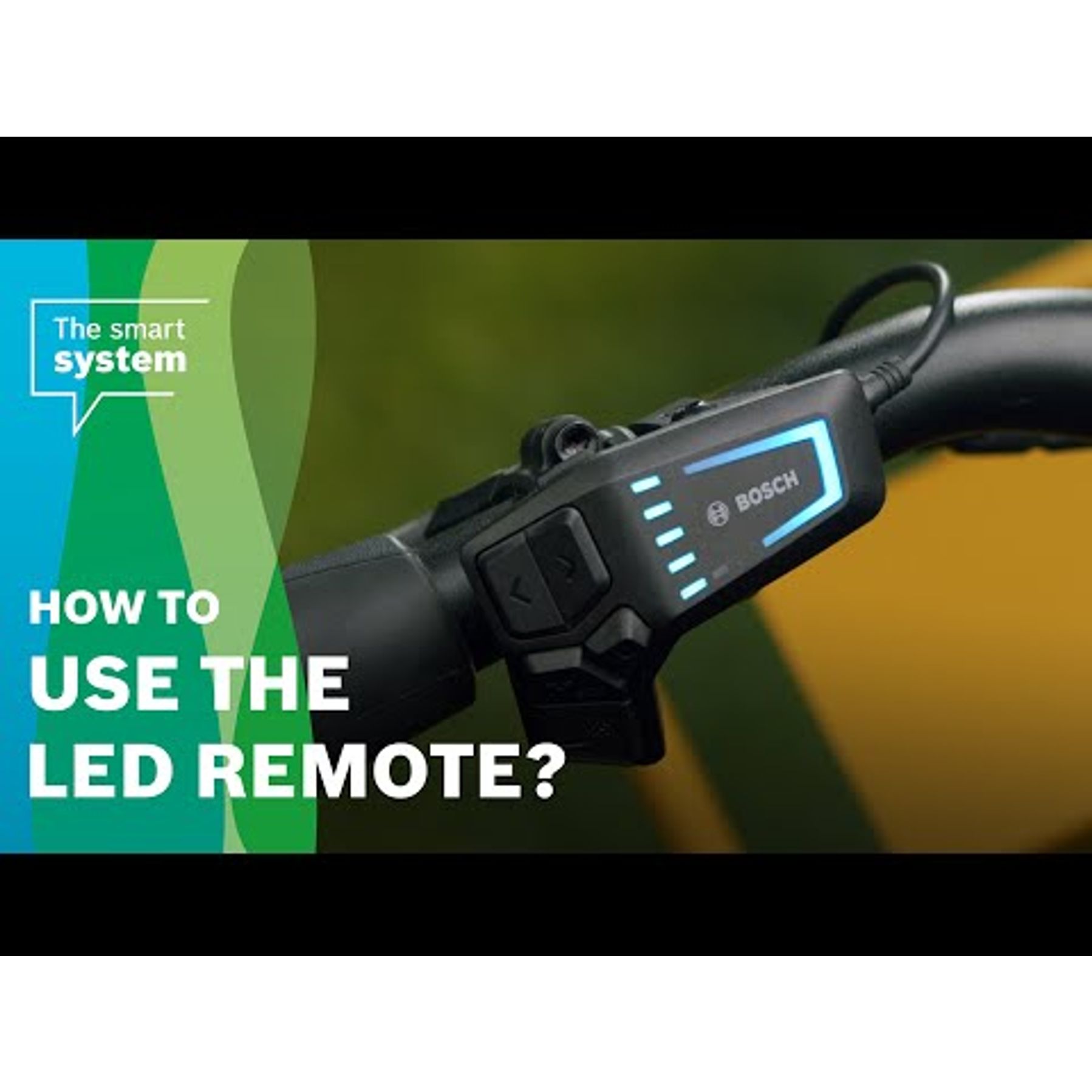 Bosch LED Remote Bedieningseenheid