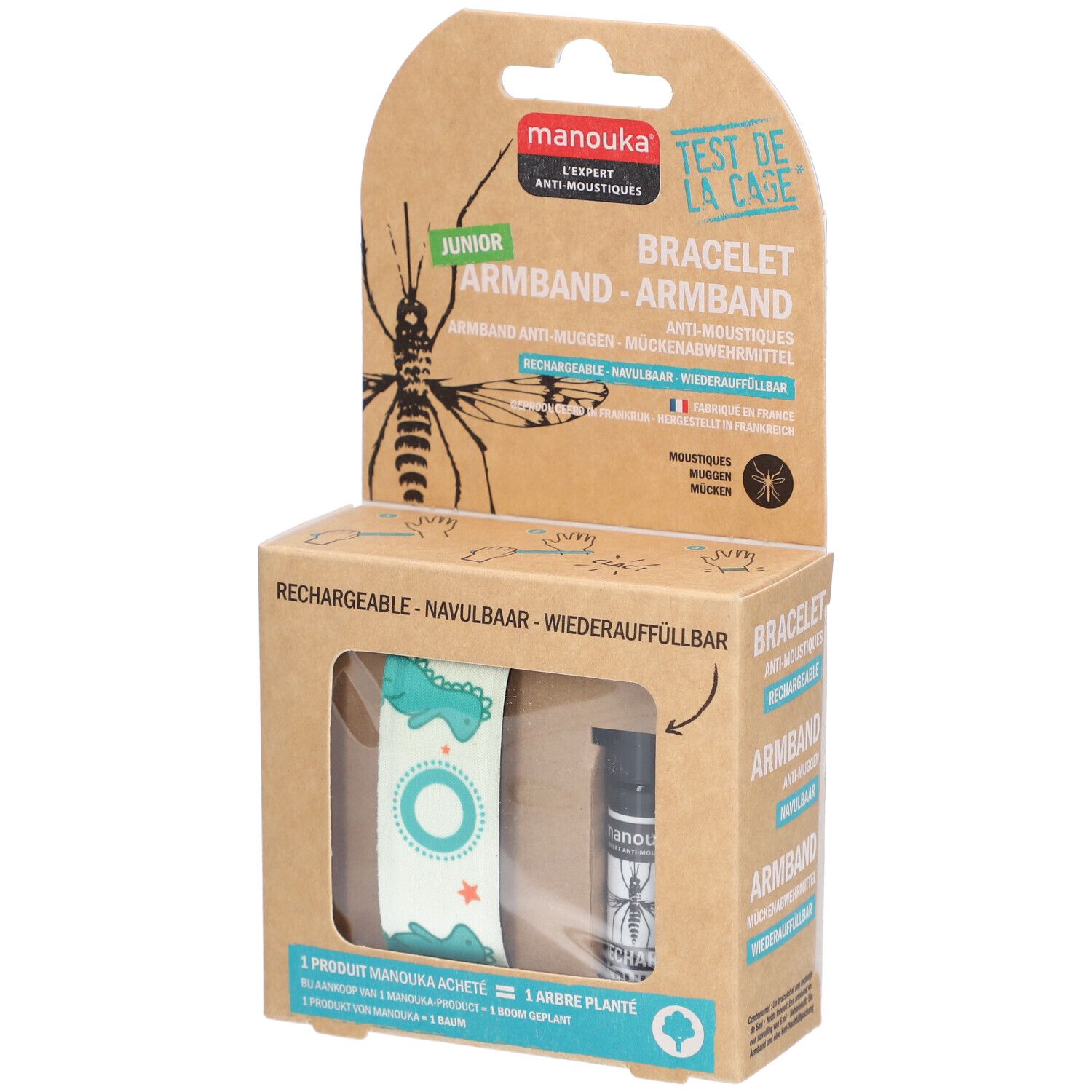 MÜCKENSCHUTZ Armband Junior Dinos MANOUKA