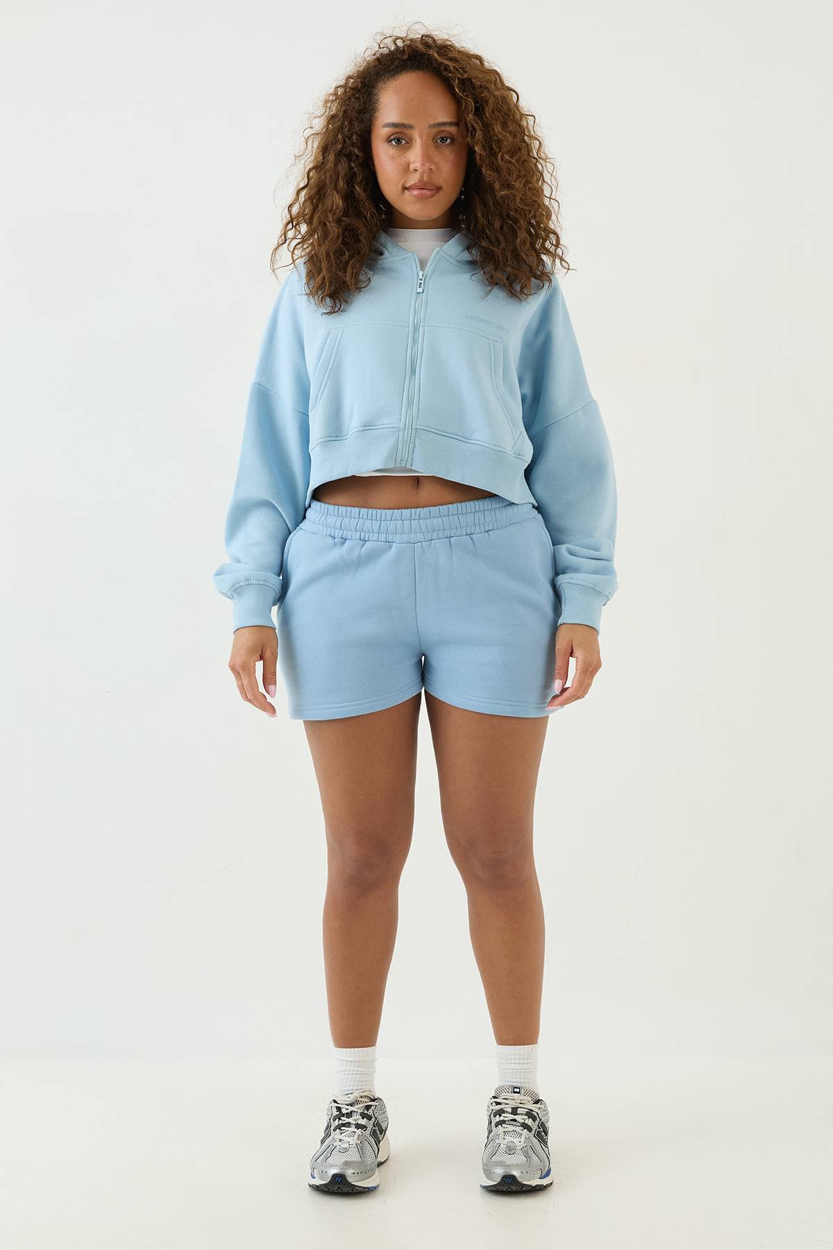 Sweat À Casynthétiqueche Court Boxy Zippé Dsgn Studio