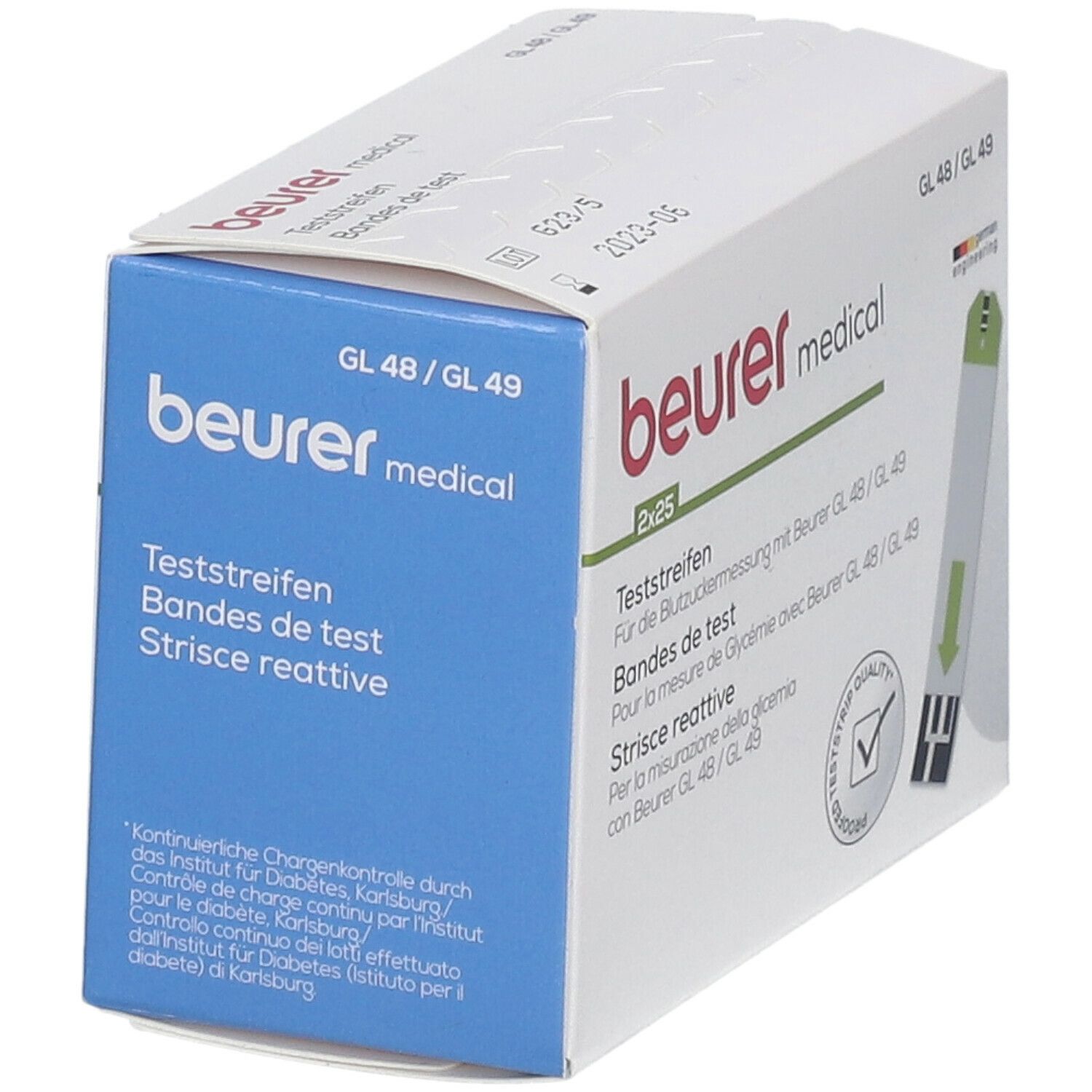 beurer Teststreifen GL48/49