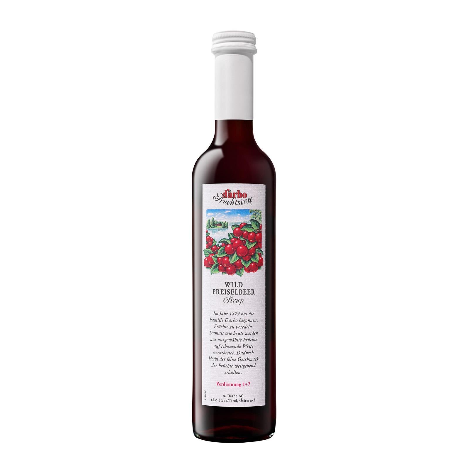 Darbo Wildpreiselbeer Sirup