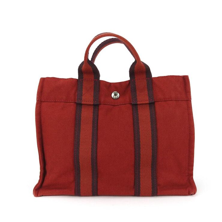 Hermès Vintage Hermès Tote Red