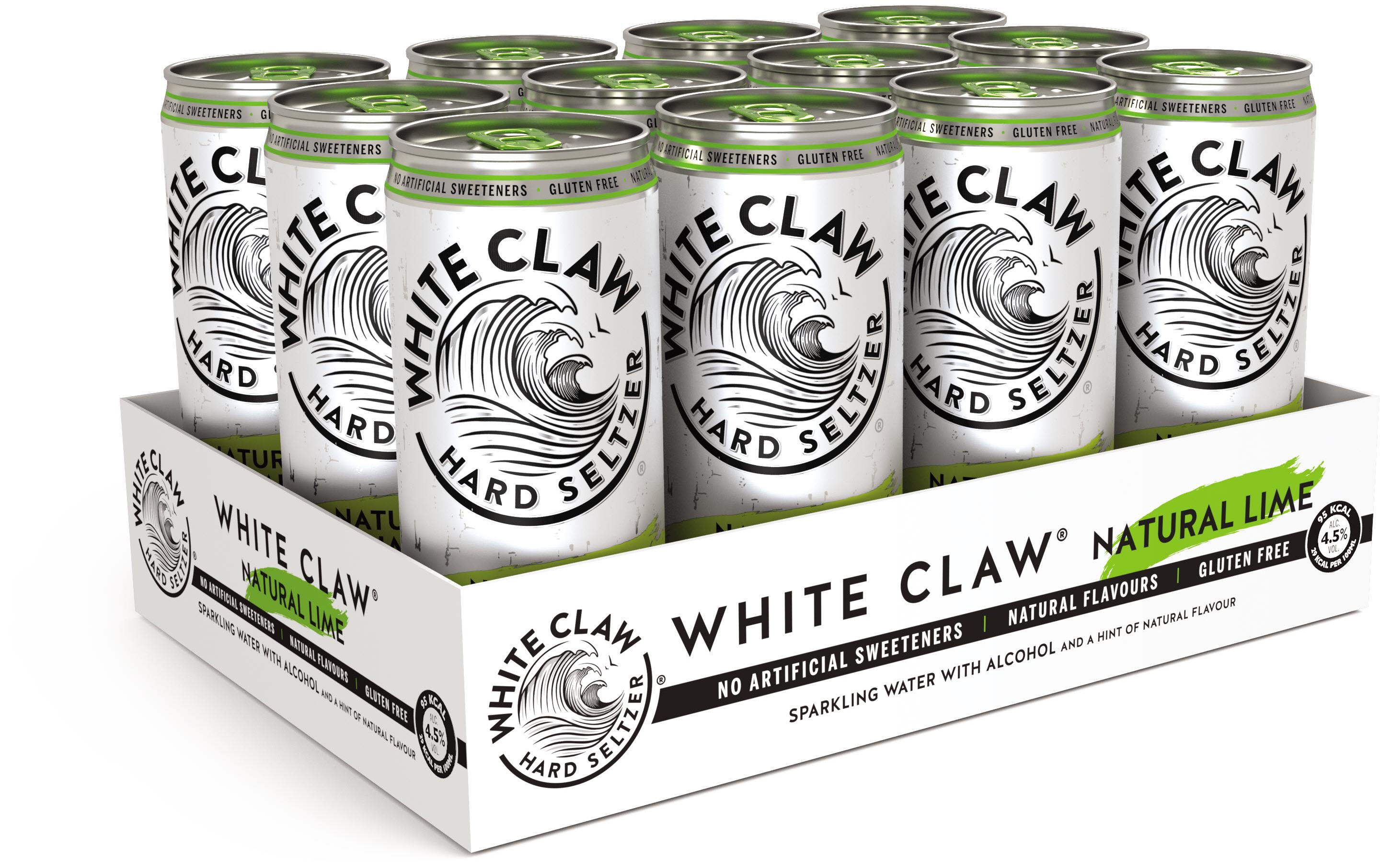 Hard Seltzer Natural Lime 12 x 0.33 lMixgetränk aus kohlensäurehaltigem Mineralwasser, Vodka und Zitronenaroma