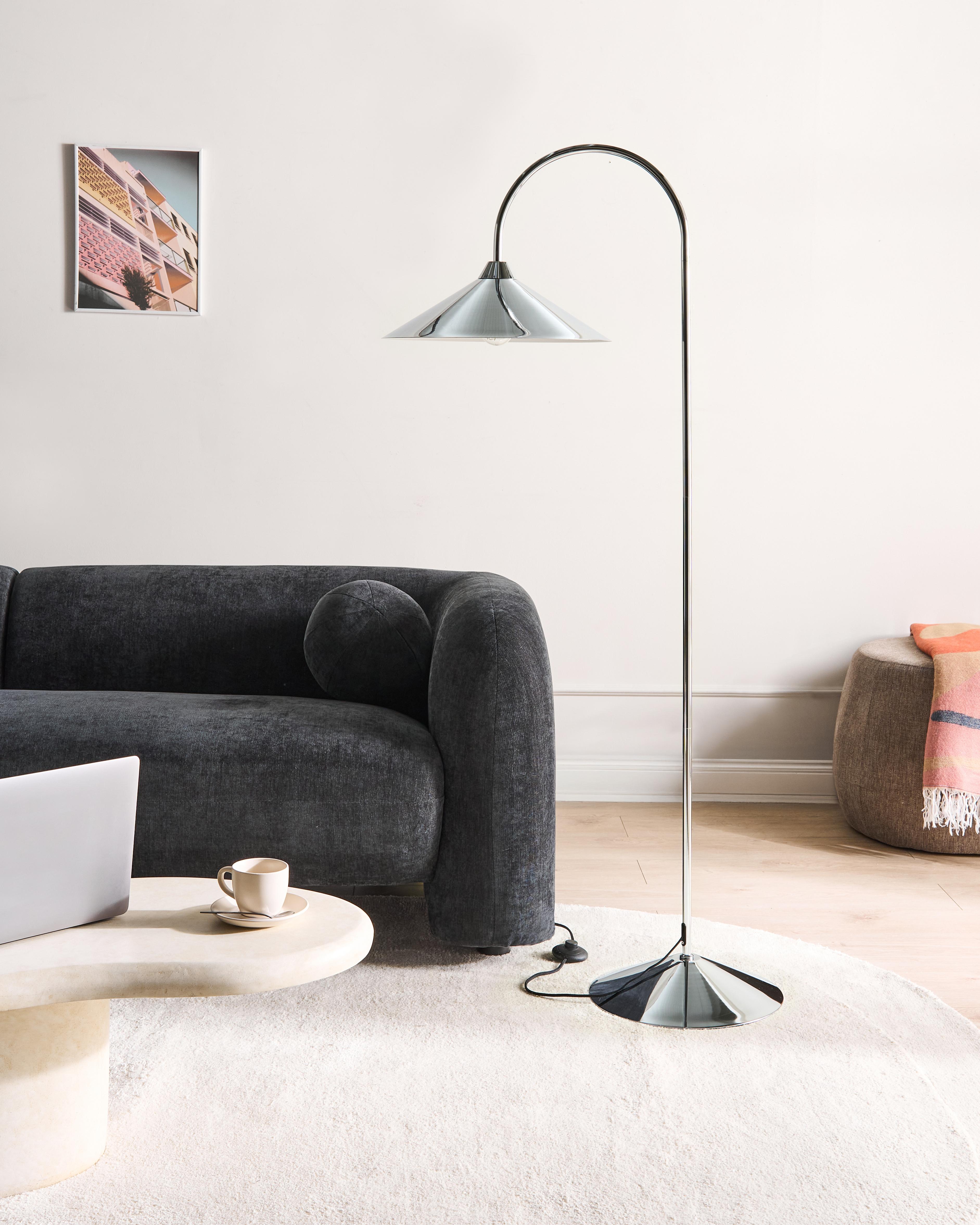 Staande lamp SAVEGRE Metaal Zilver
