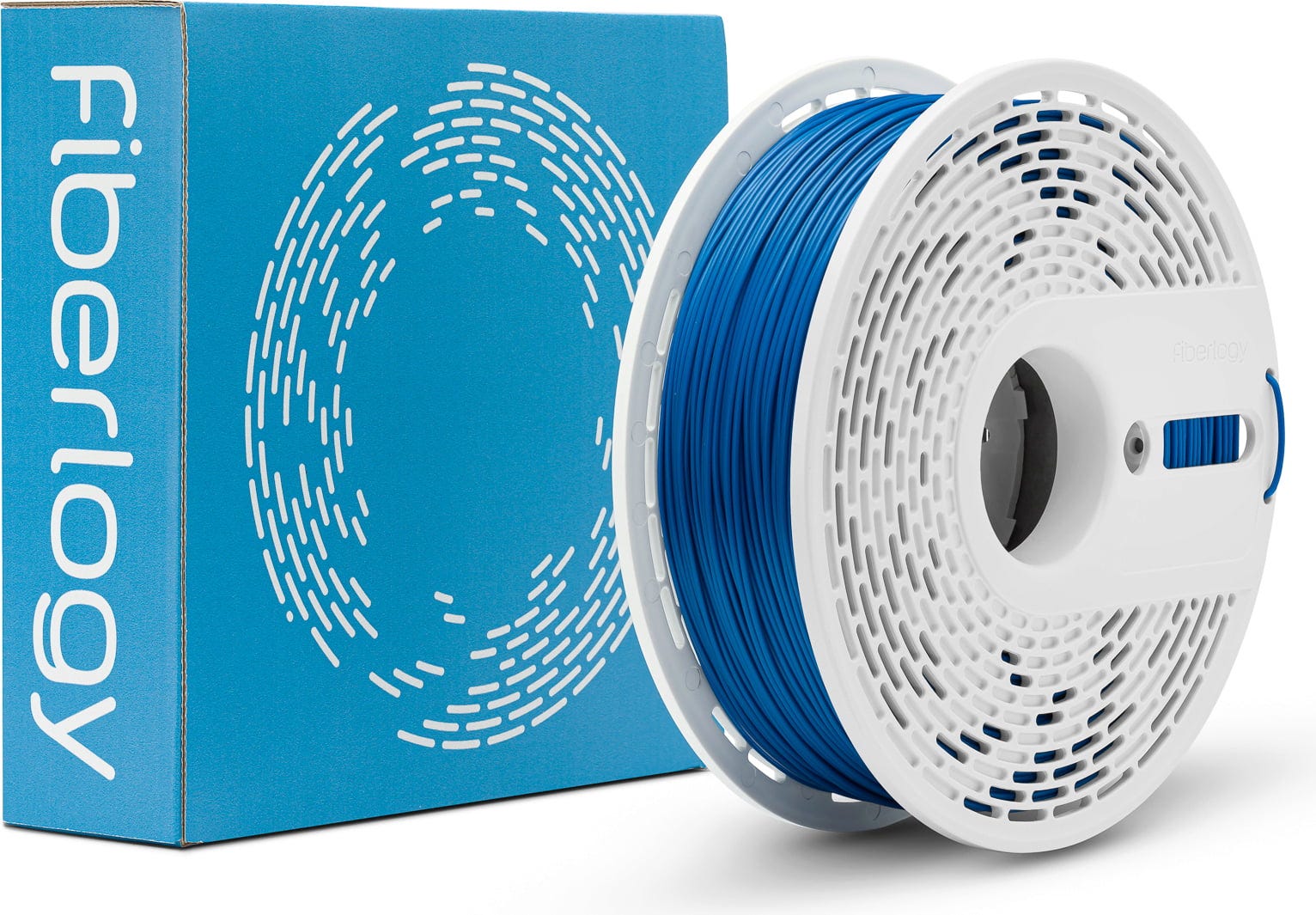 Fiberlogy  Easy PLA True Blue, 1,75 mm / 850 g    Leicht druckbares Filament mit geringen Fertigungstoleranzen
