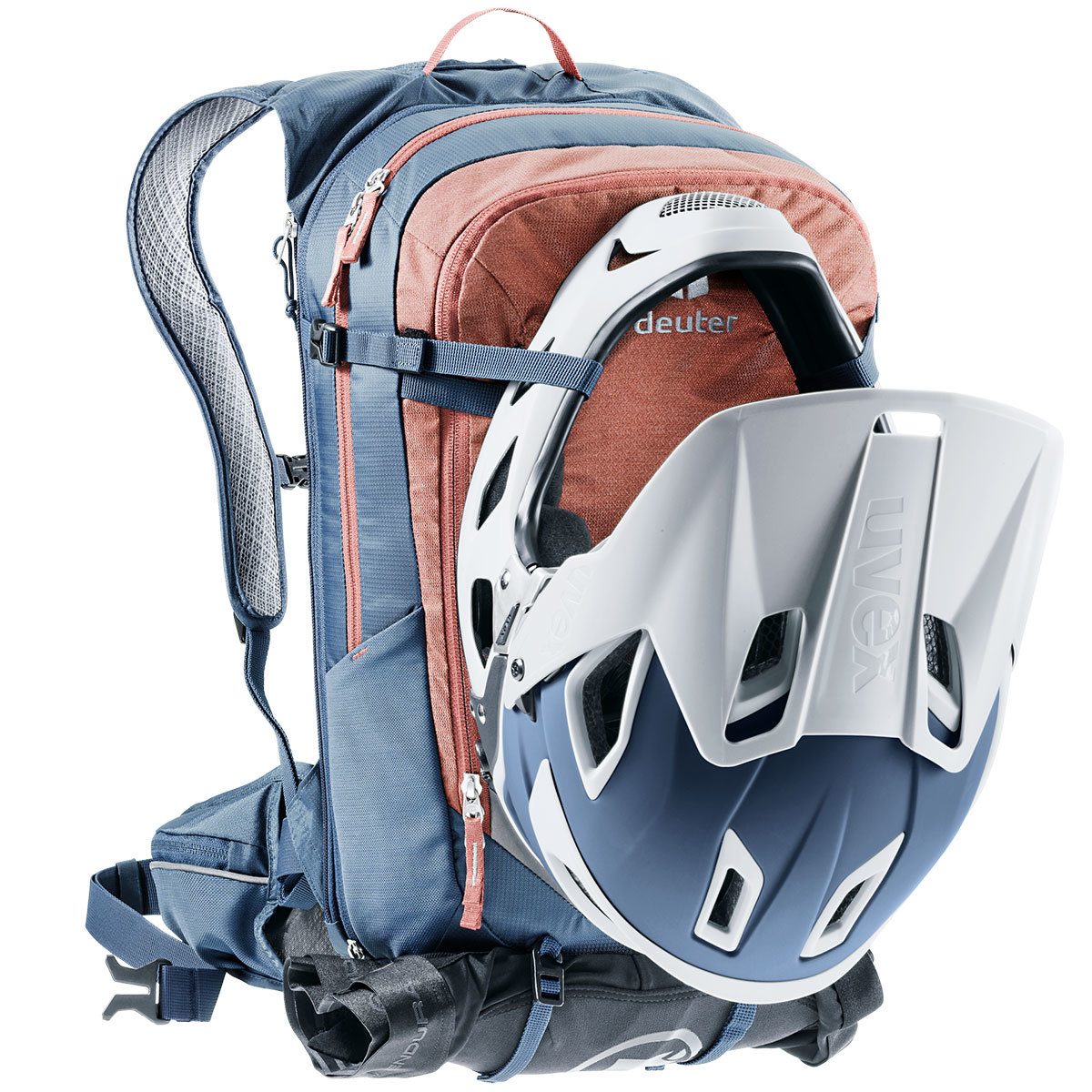 Deuter Compact EXP 14 Fietsrugzak Rood/Blauw