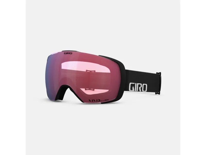 Giro Contact Vivid, Enkelt objektiv, Sort, Mænd, Sfærisk linse, Polykarbonat, Sort