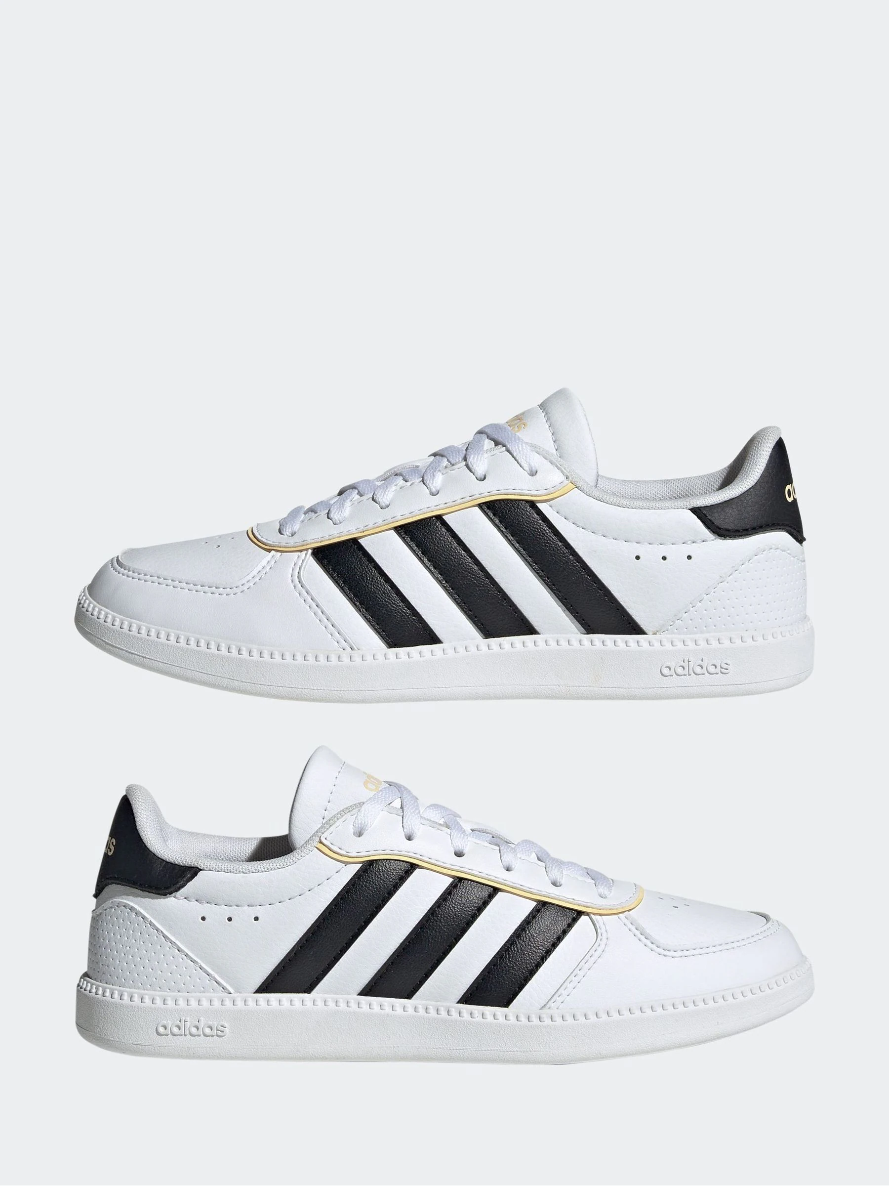 Wit/zwart - adidas Breaknet Sleek Lace Junior Trainers