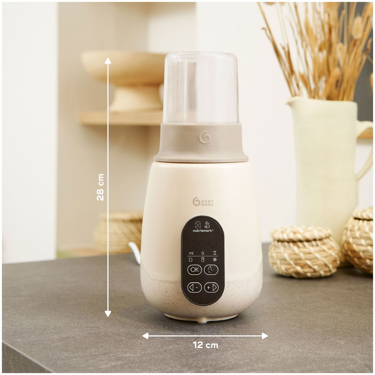 BabymoovBabymoov   NutriSmart Plus Flaschenwärmer mineral beige