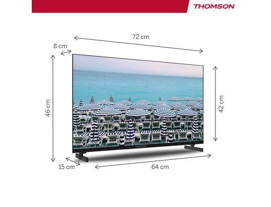 THOMSON - TV LED 81 cm 32HD2S13 Easy TV