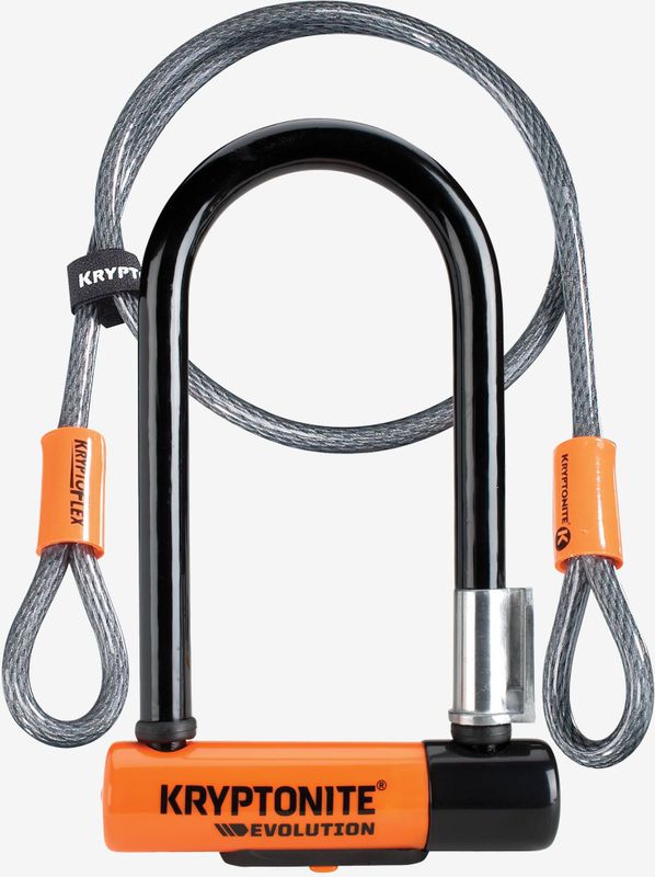 Beugelslot - Evolution Mini-7 - Fietsslot - Met Kryptoflex Kabel - Hoog Veiligheidsniveau